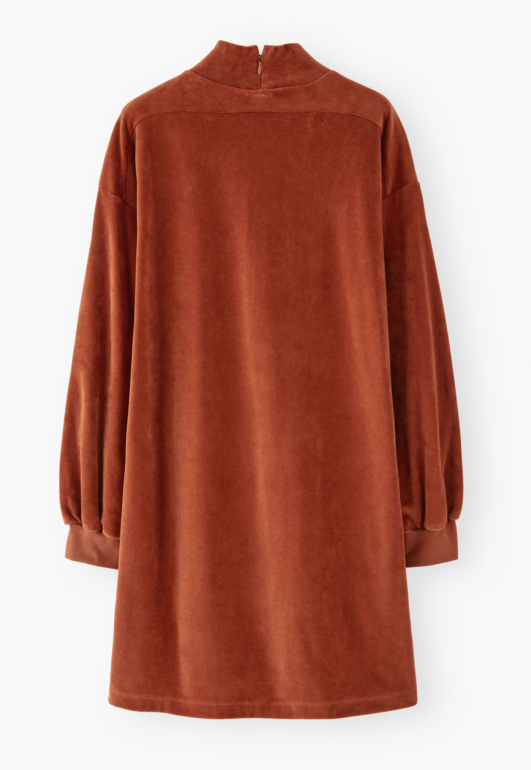 Jersey sweatshirt dress, Chilli, large