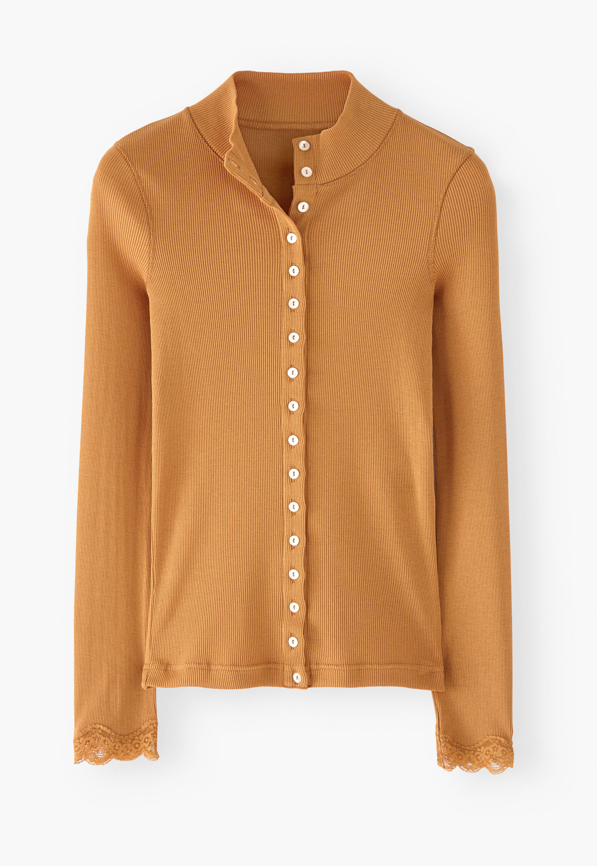 Button-through top
