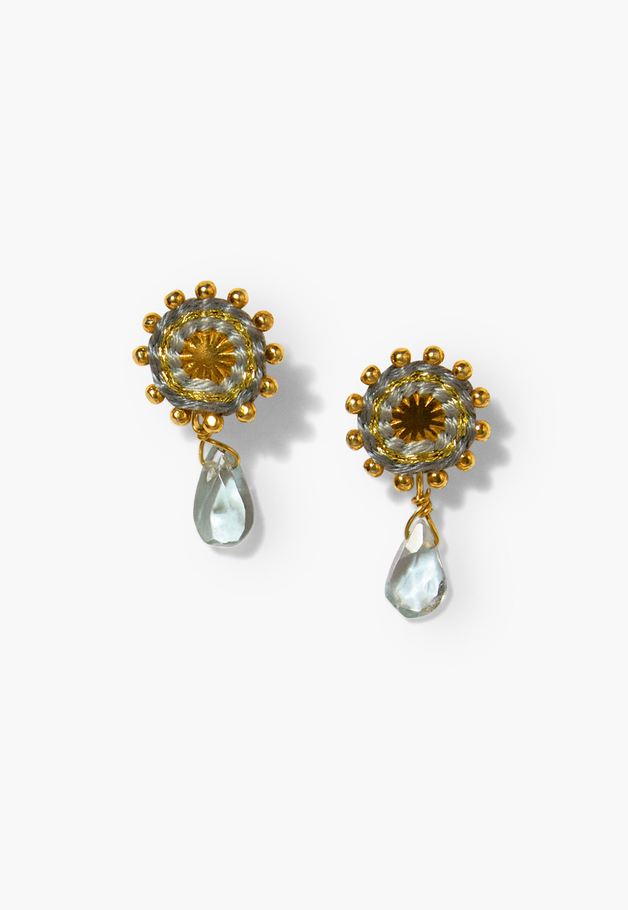 Sunburst earrings