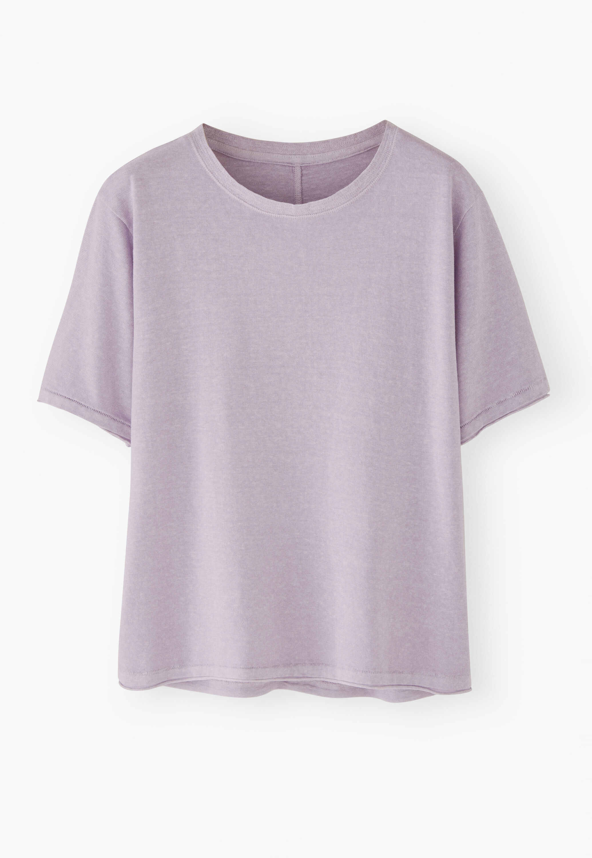 Boxy T-shirt, Lilac mist, large