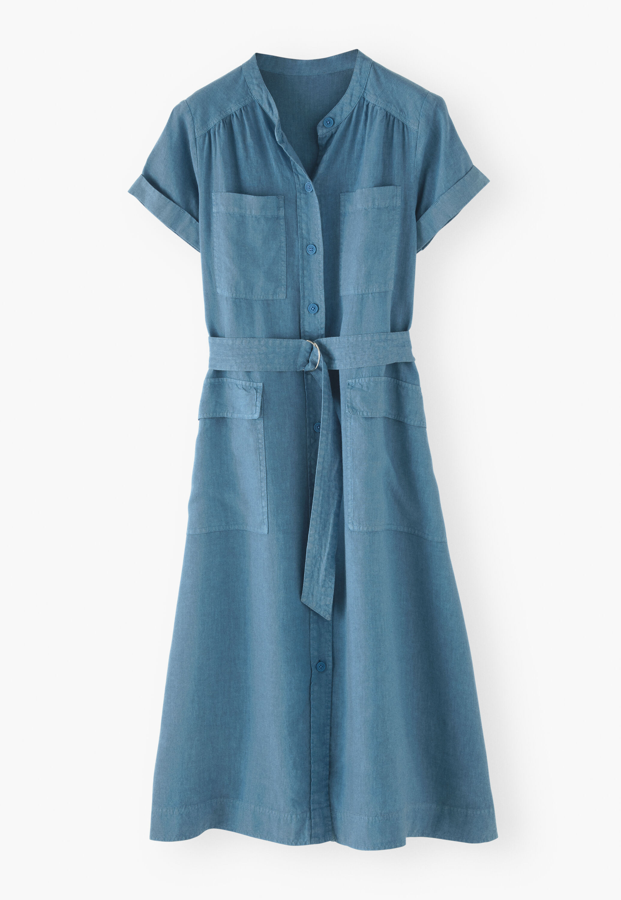 Utility shirtdress