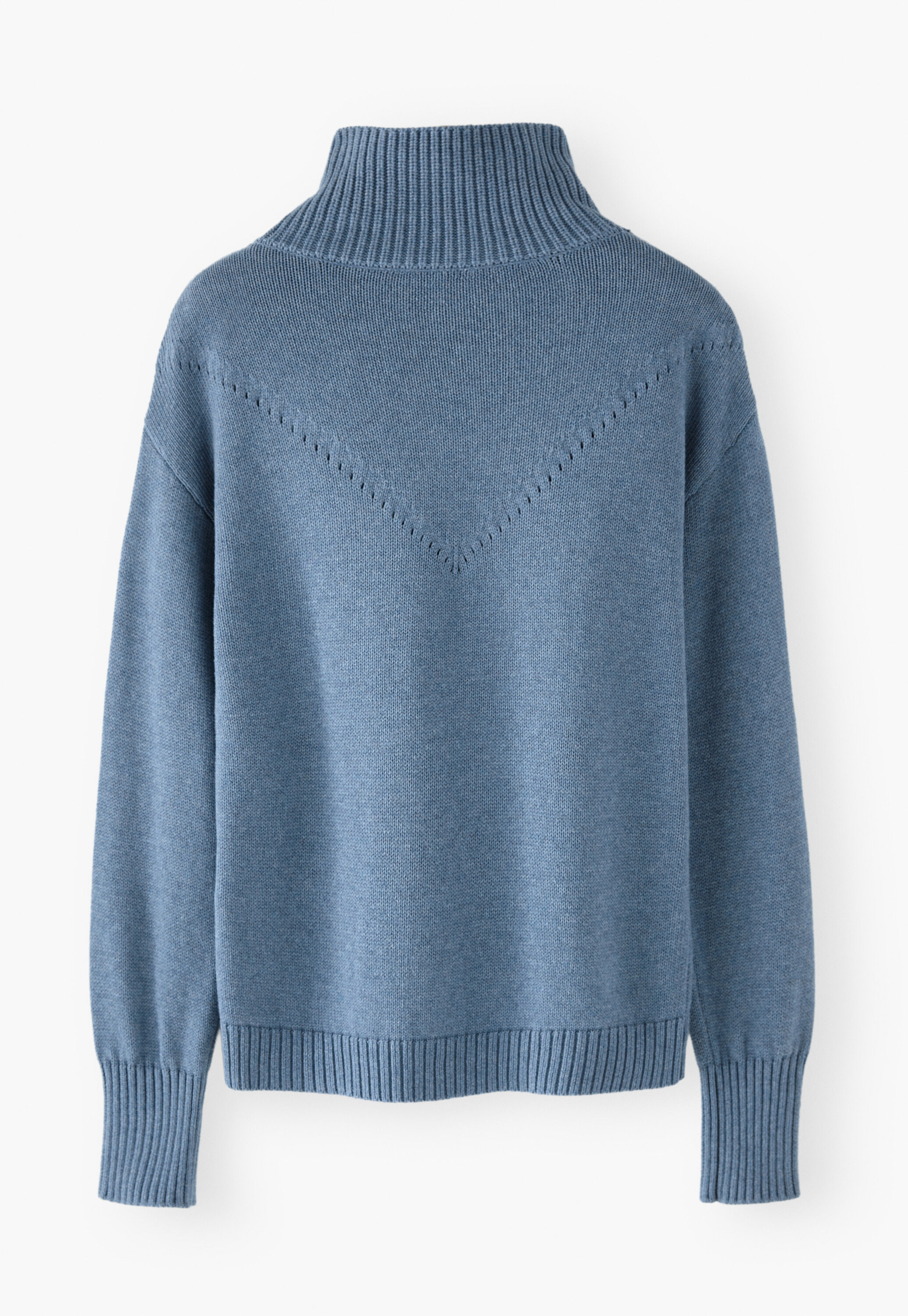 High-neck sweater