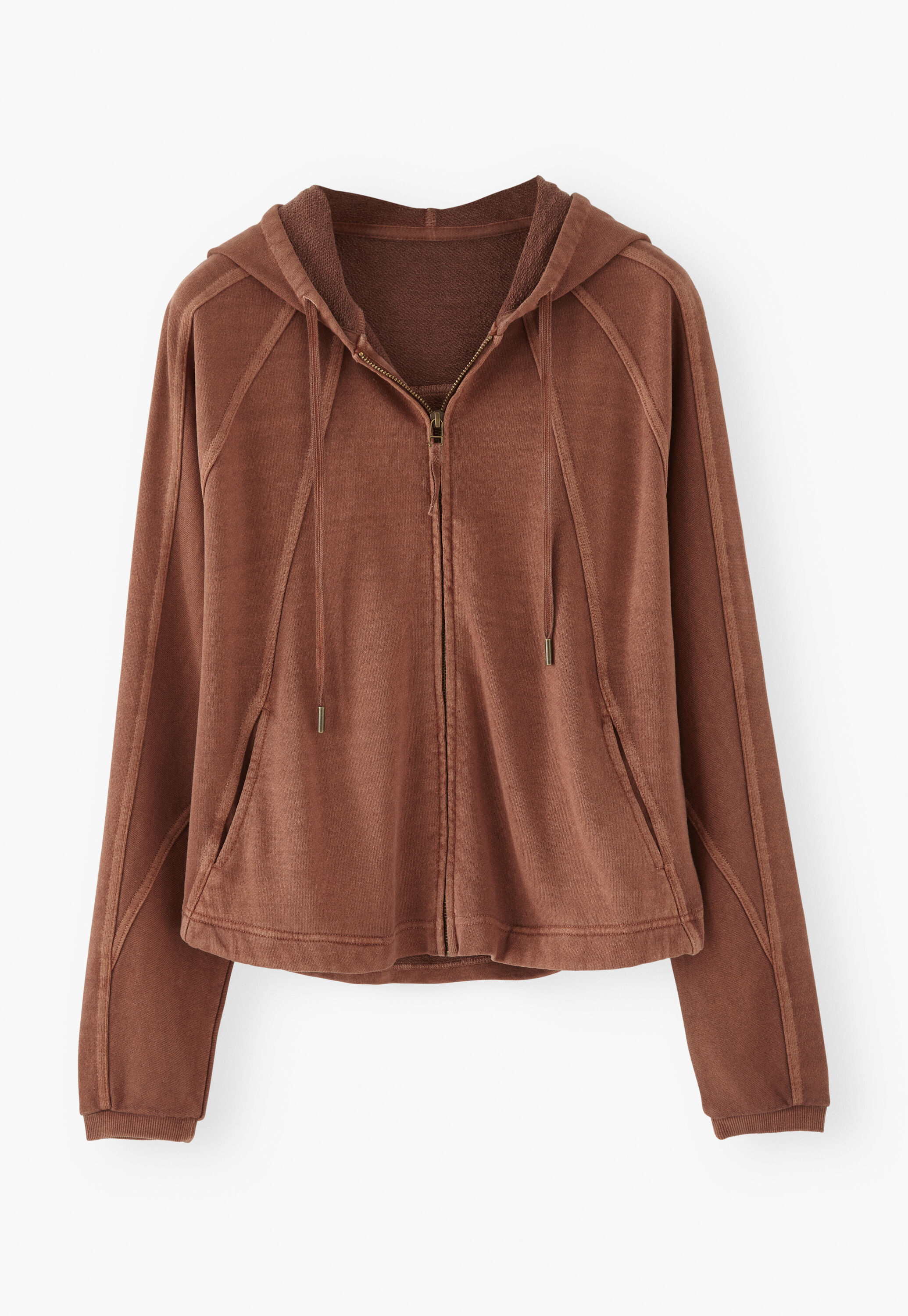 Zip-up hoodie