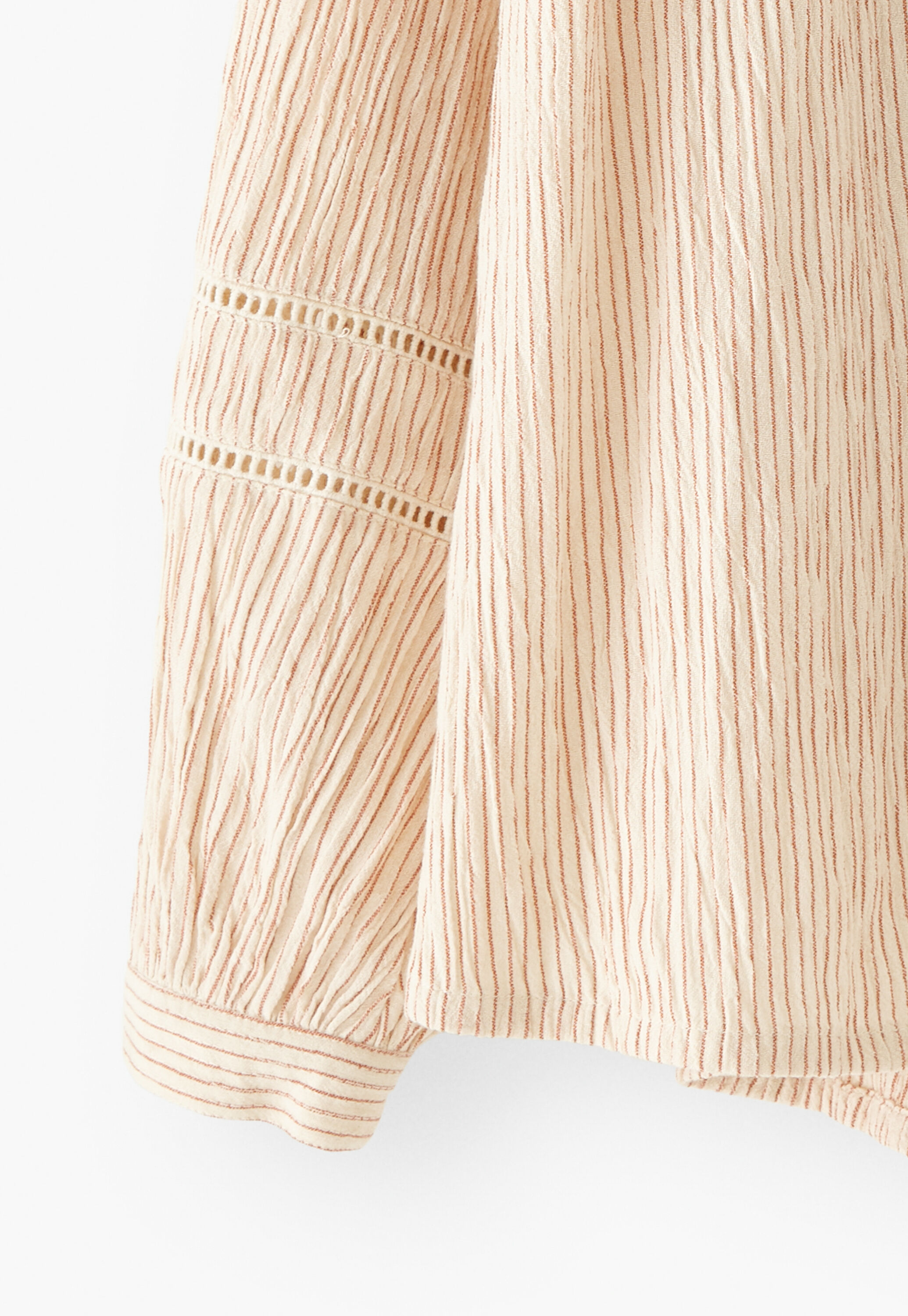 Frill-neck blouse