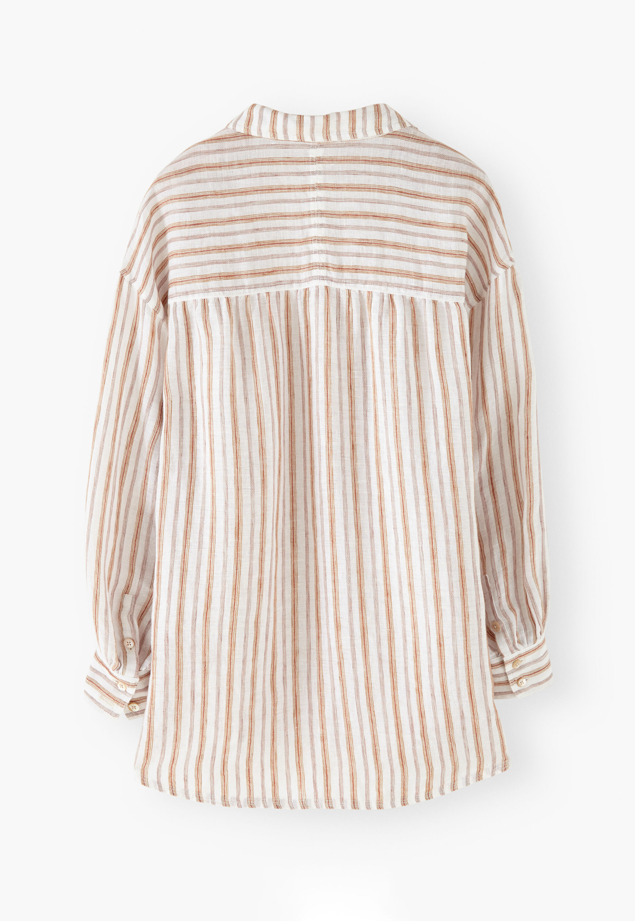 Oversized striped shirt