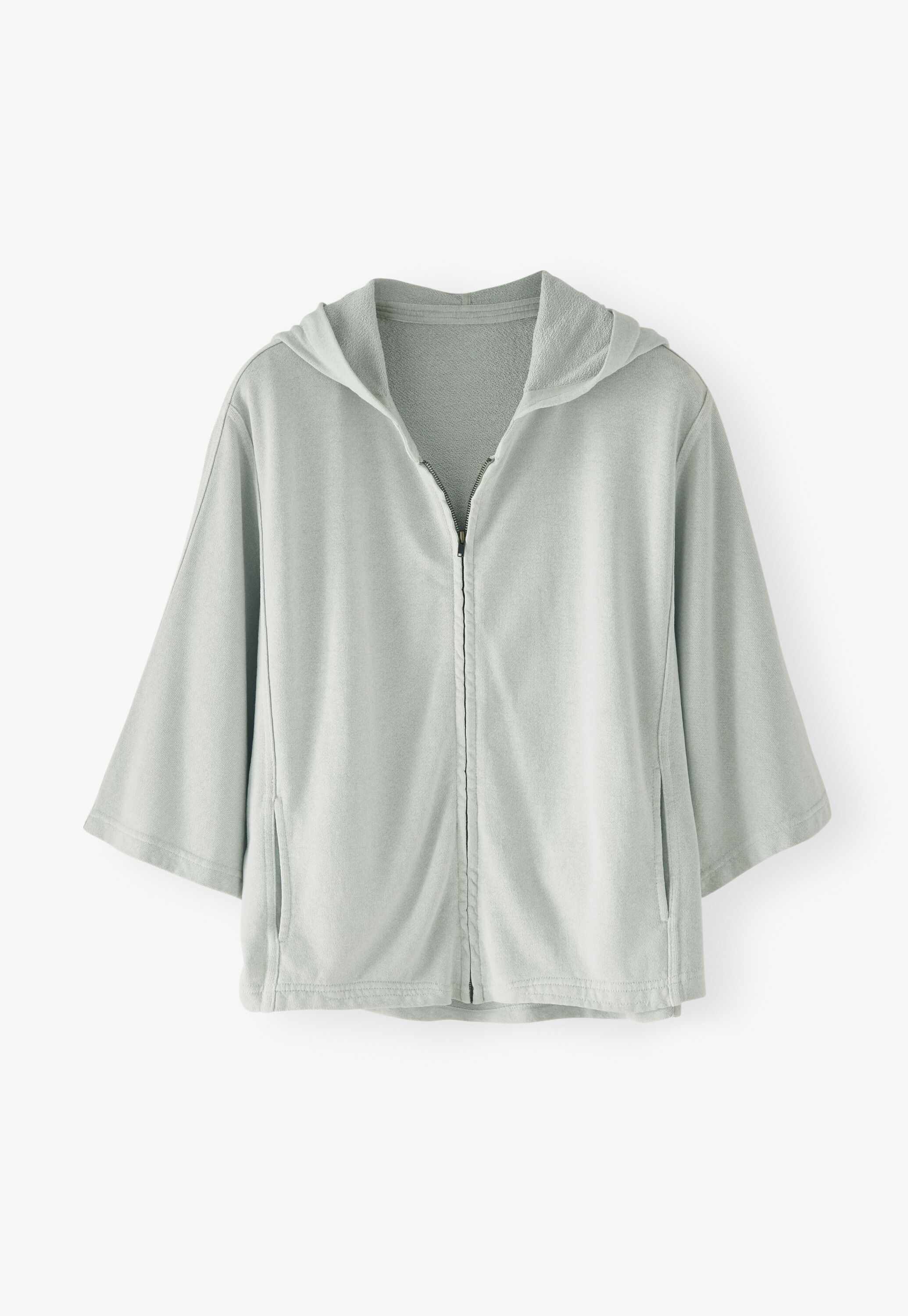 Zip-up hoodie