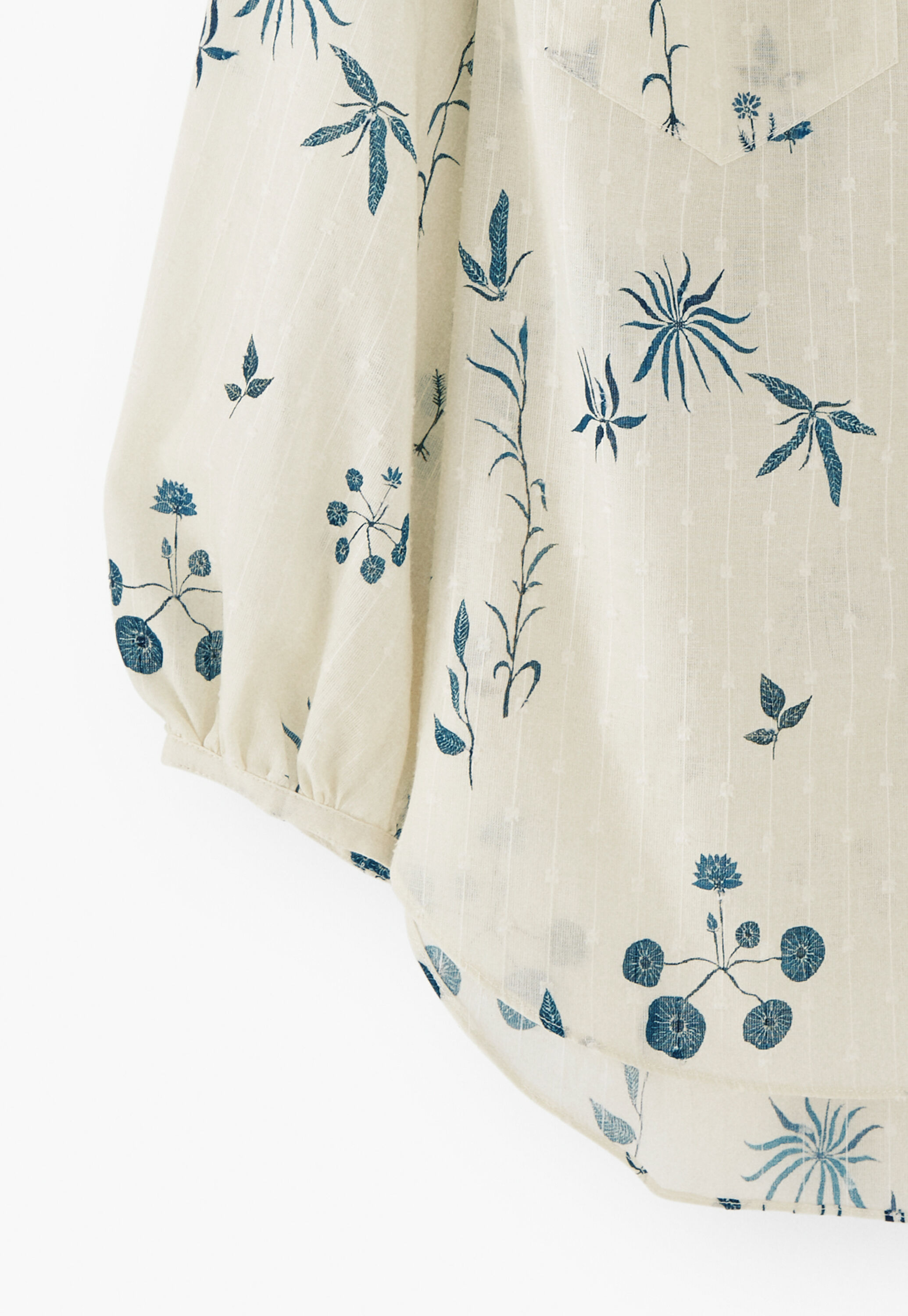 Printed boyfriend shirt