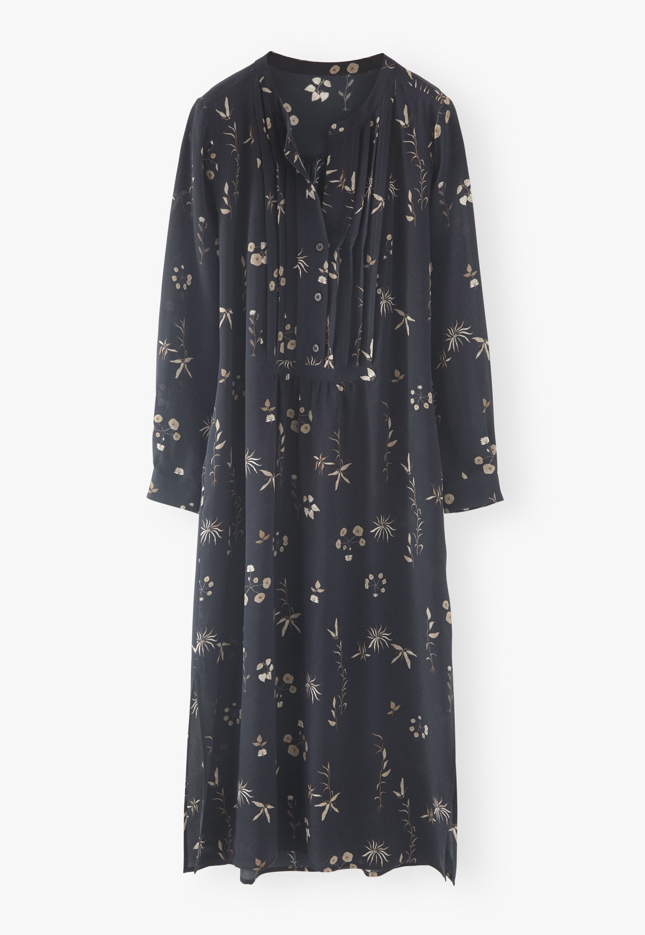 Printed shirtdress