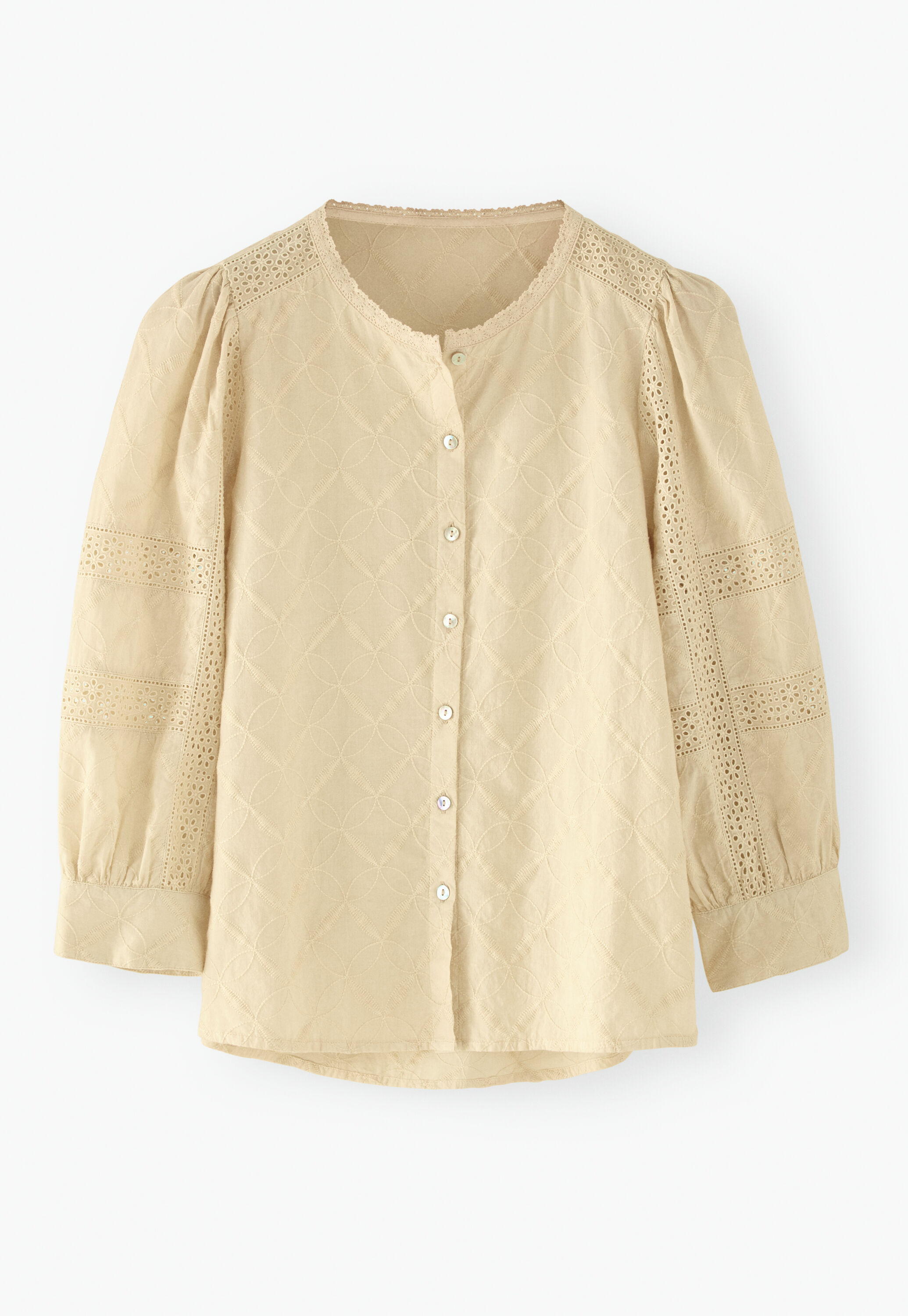 Schiffli blouse