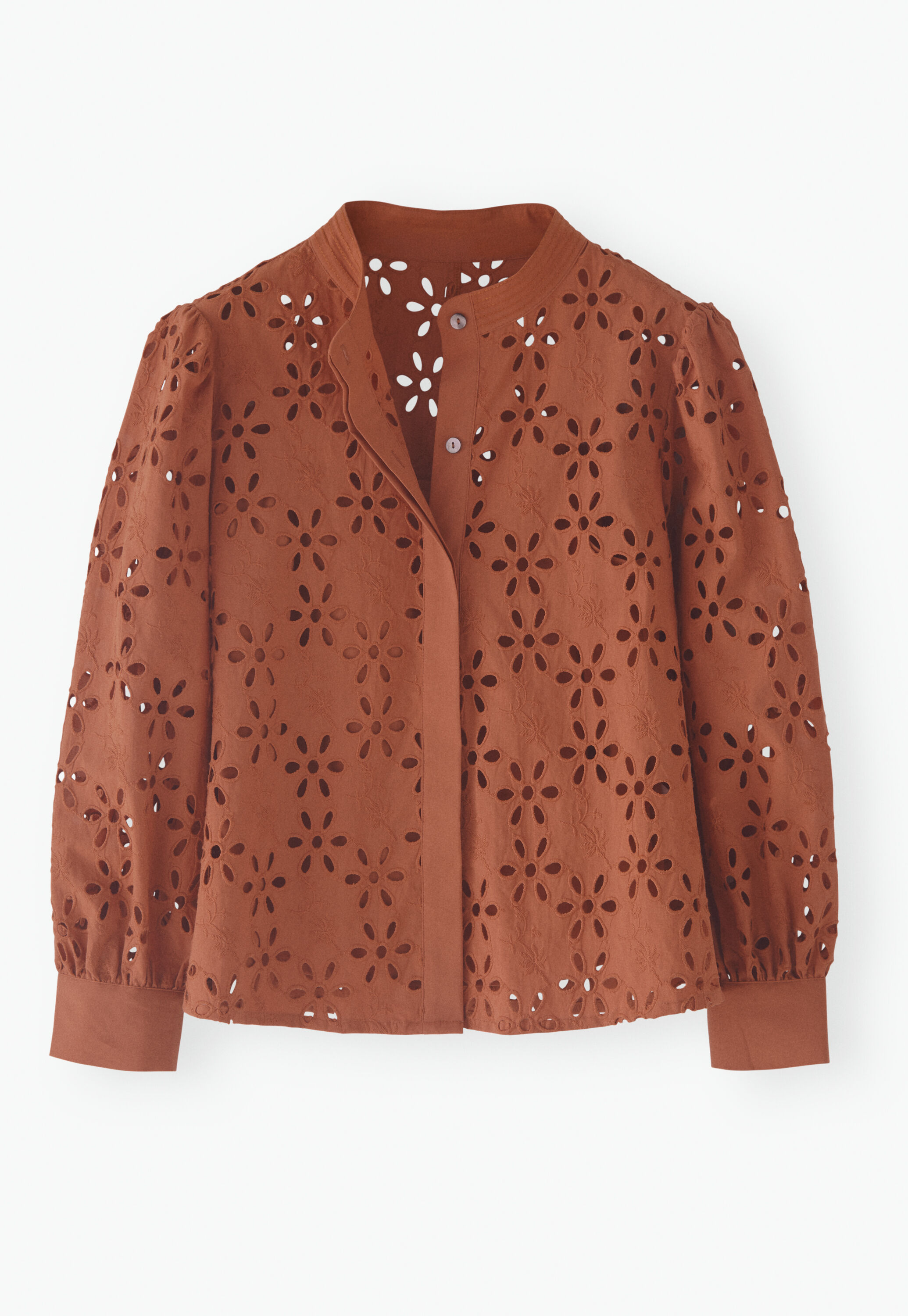 Cutwork blouse