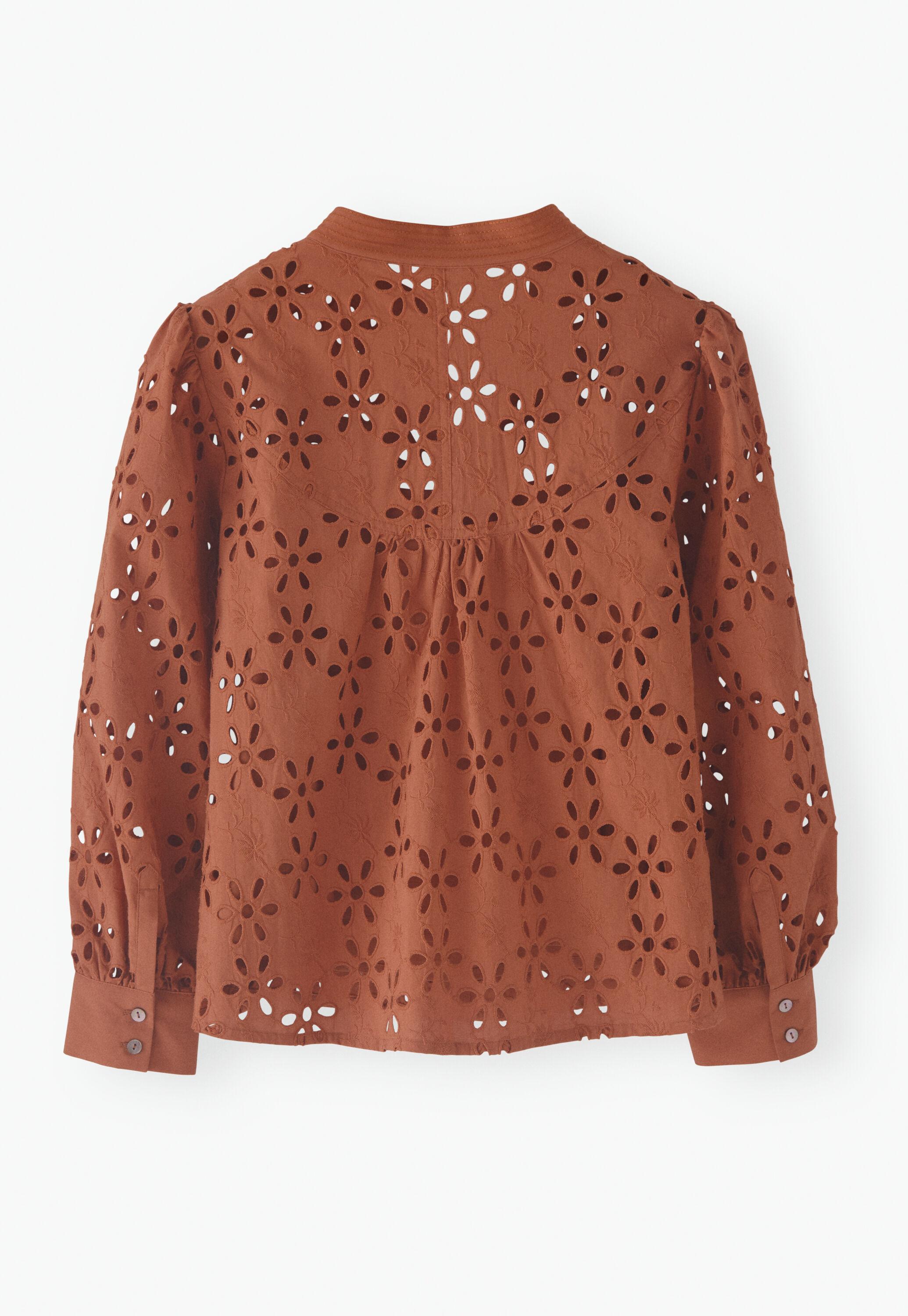 Cutwork blouse