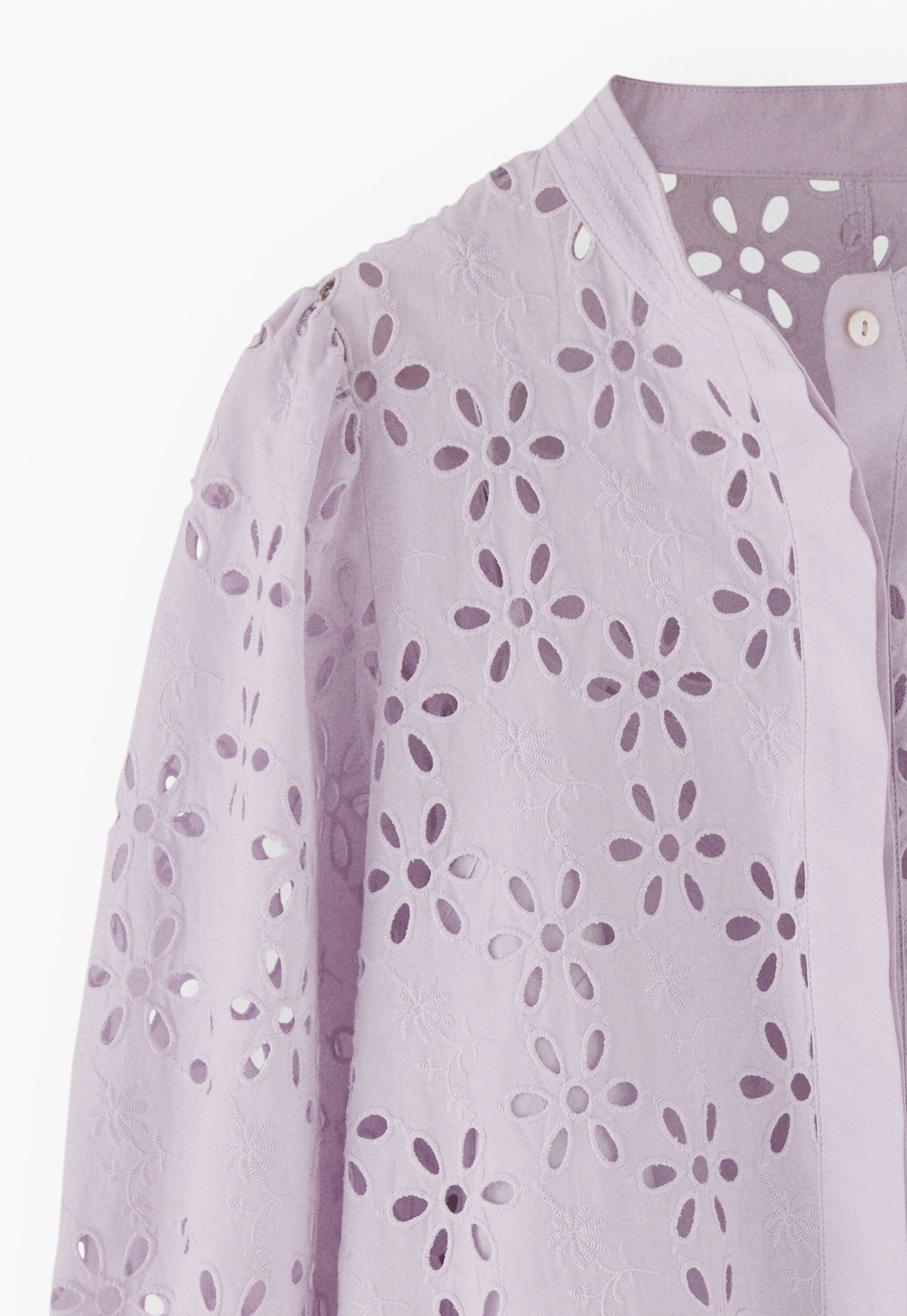 Cutwork blouse