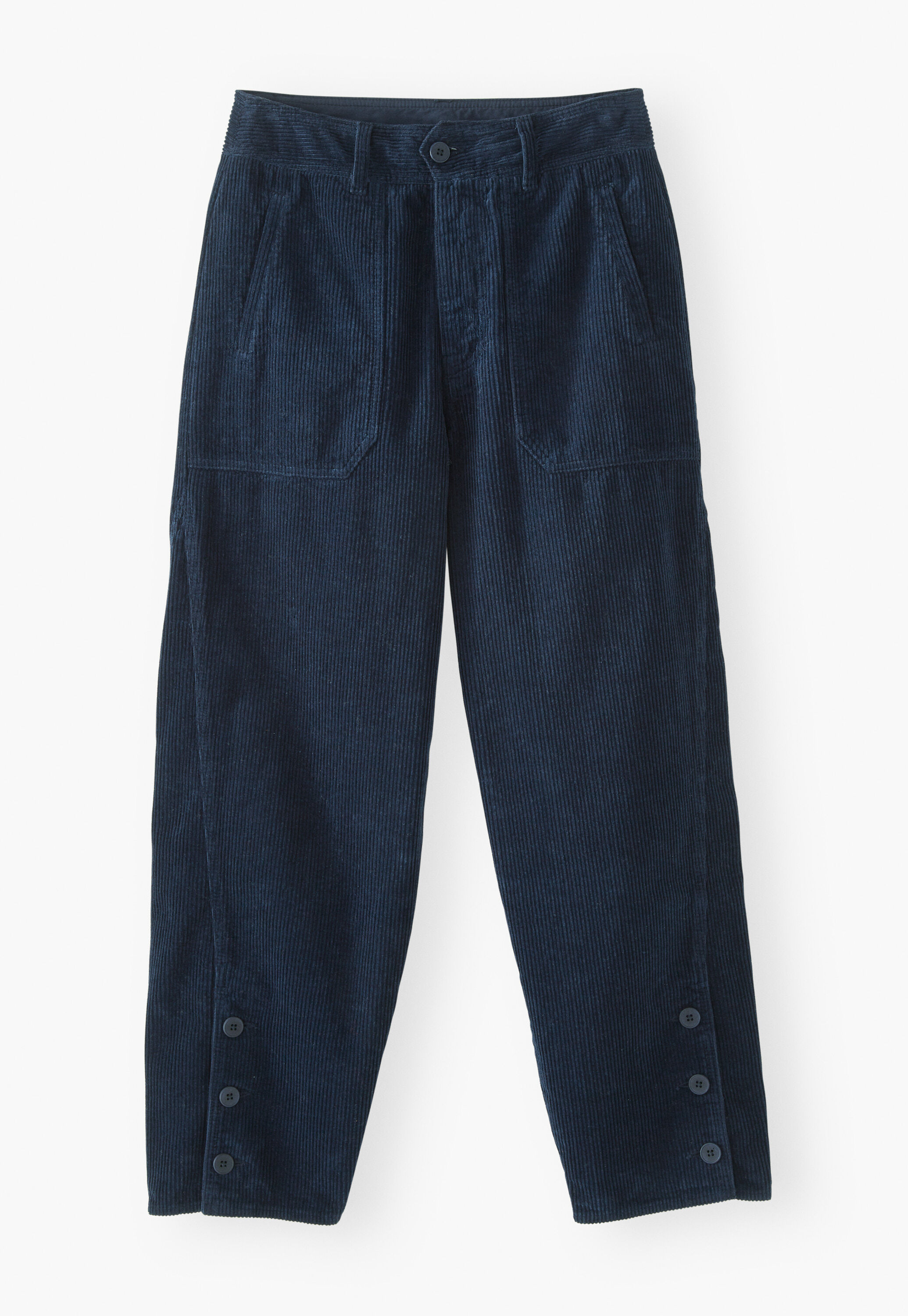 Relaxed carrot-fit cords