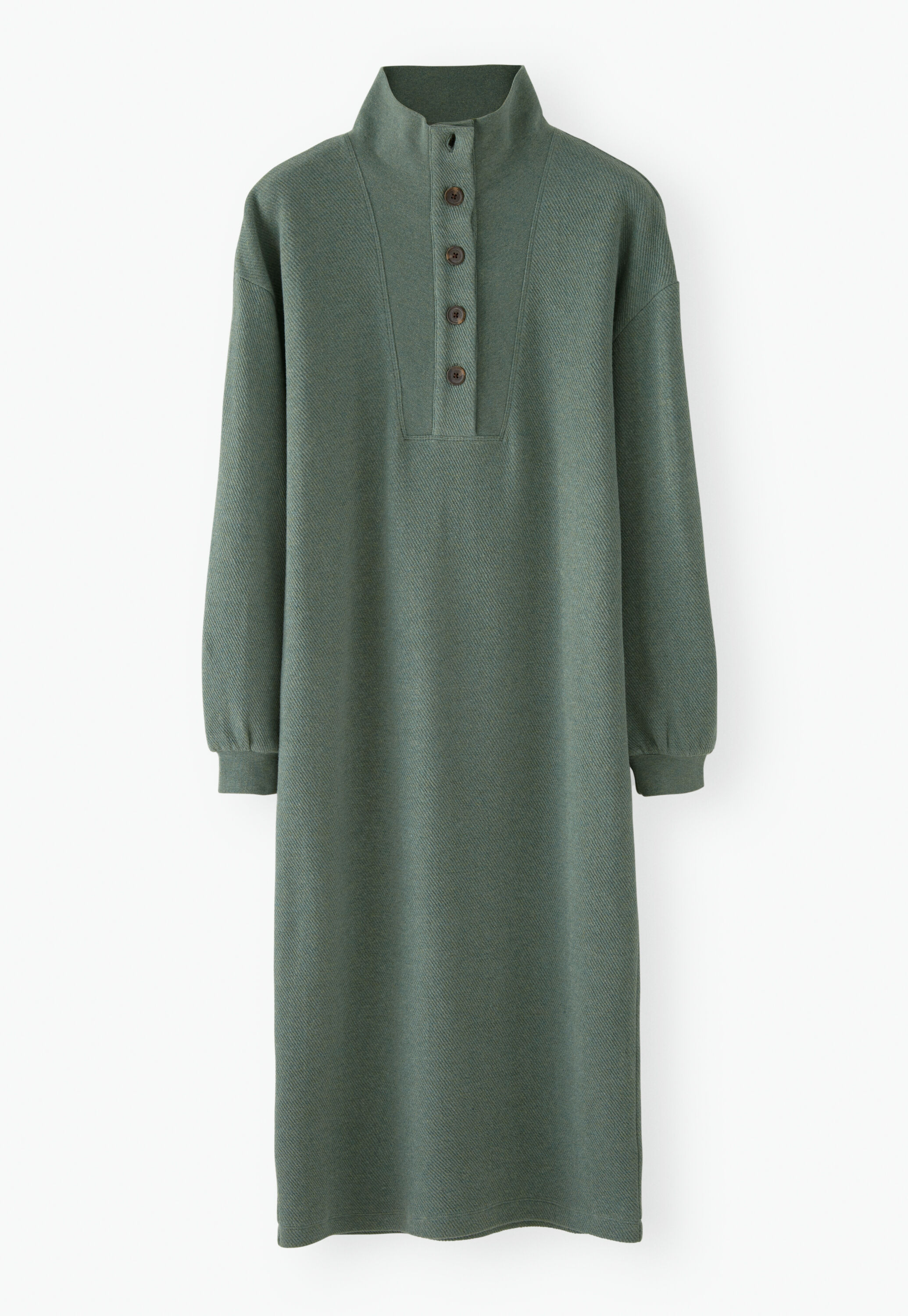 Funnel-neck dress