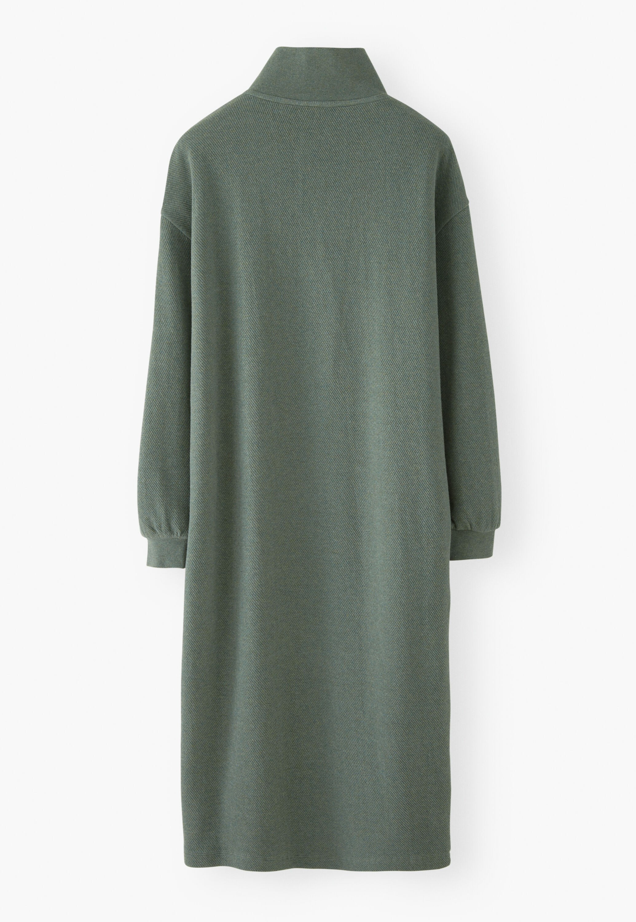 Funnel-neck dress