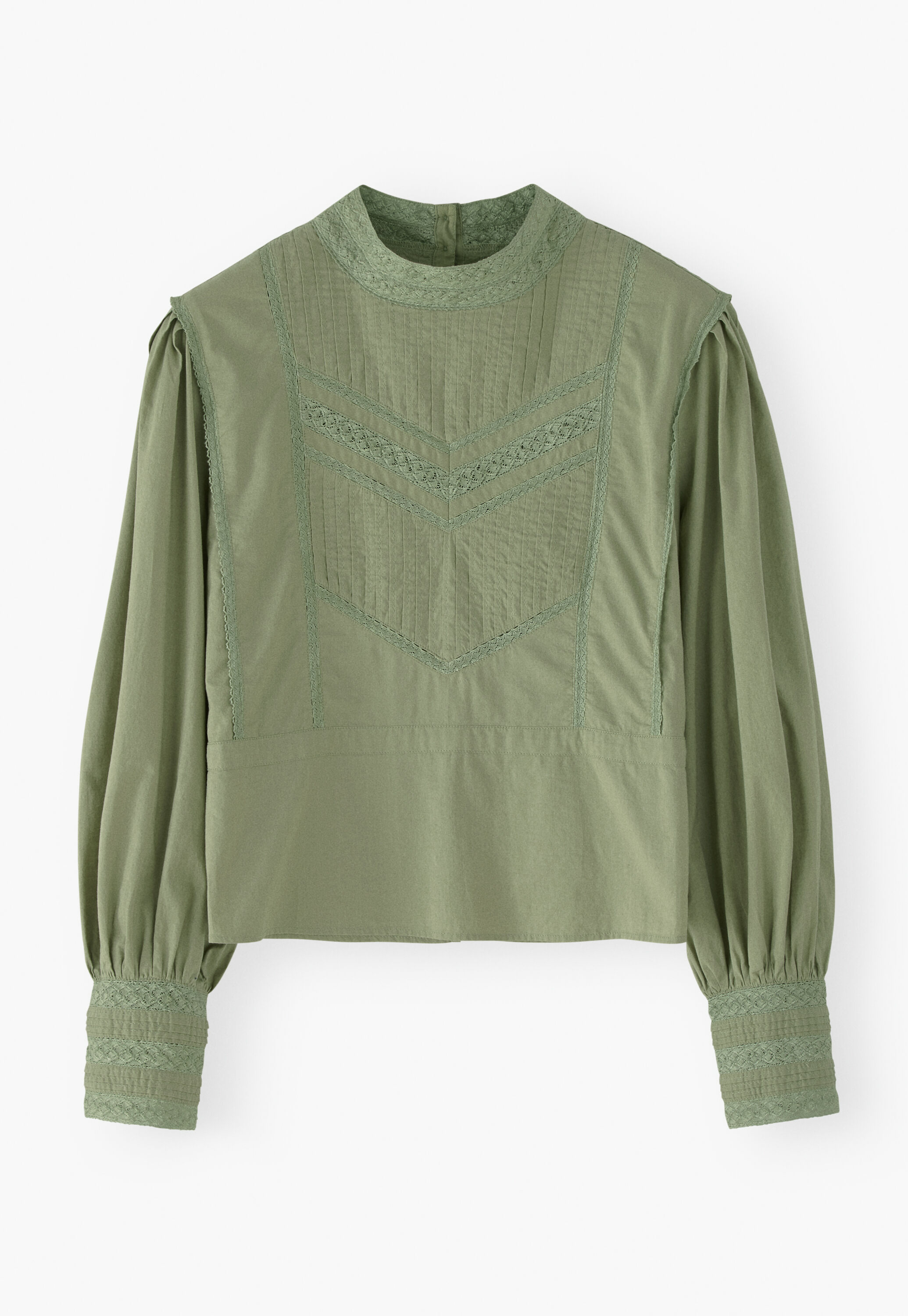 Pintuck blouse