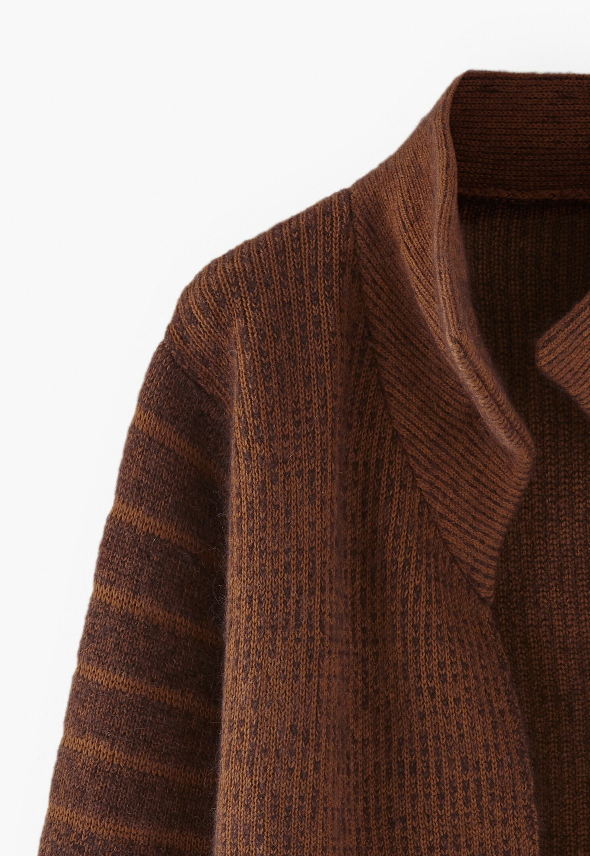 Knitted jacket, Espresso, large