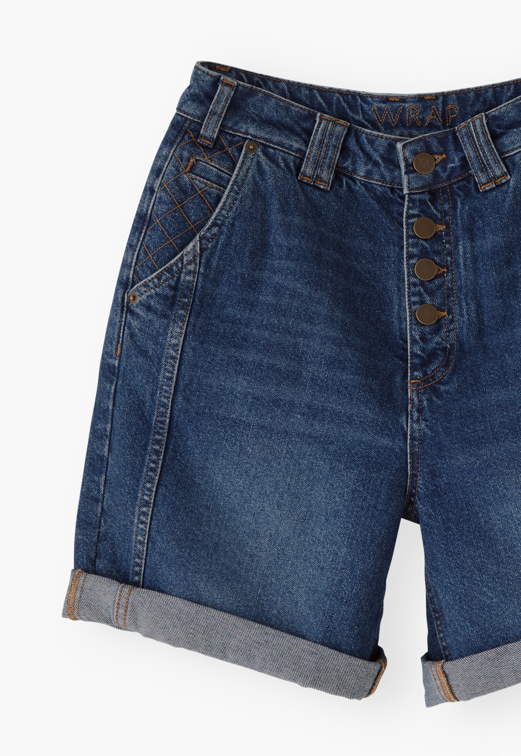 Denim shorts, Mid vintage, large