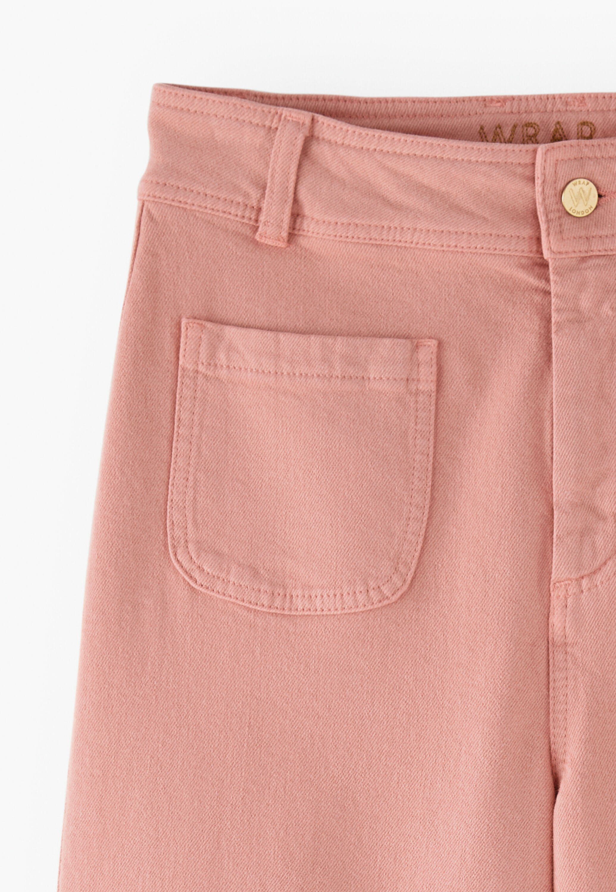 Cropped wide-leg trousers