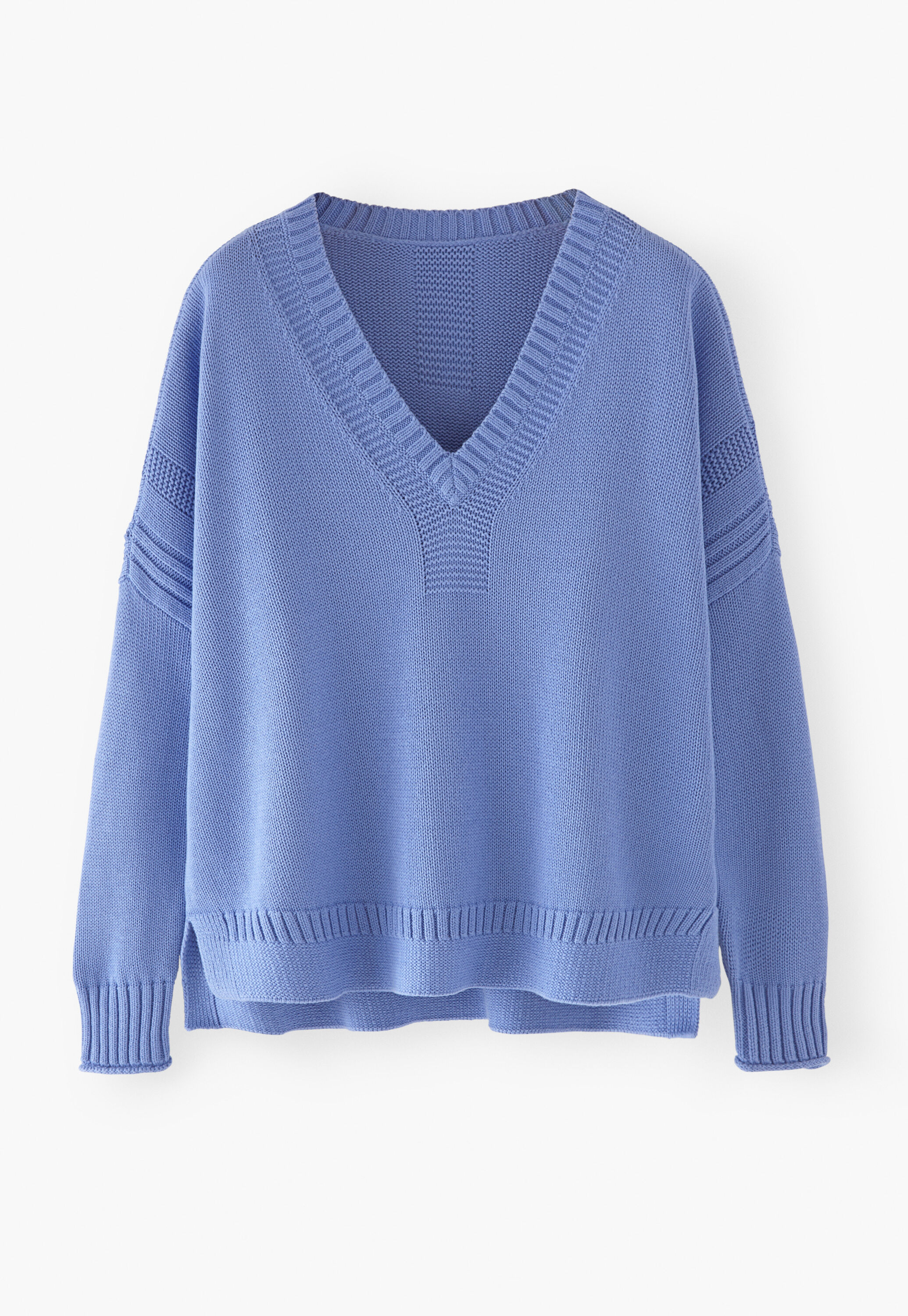 V-neck sweater