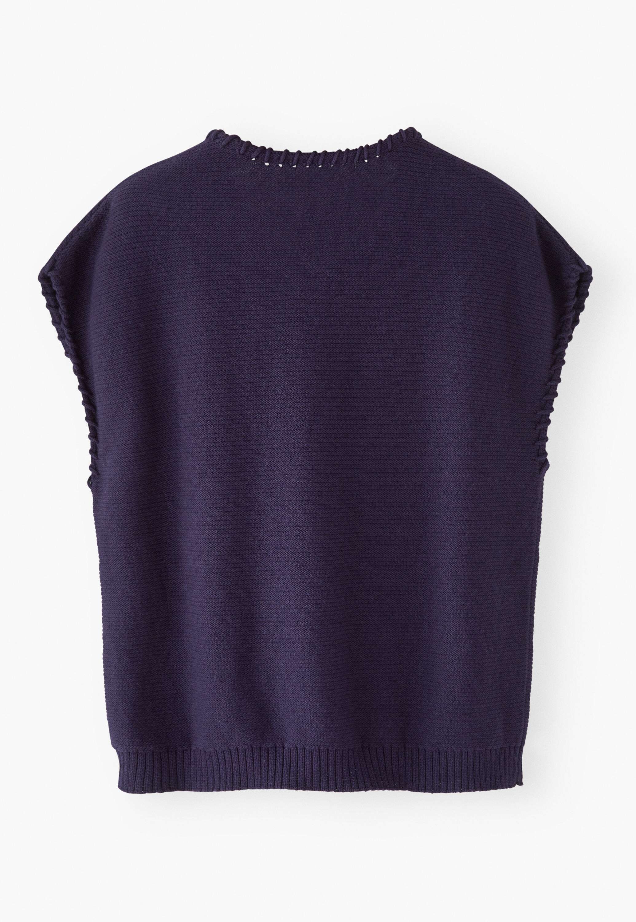 Button-front sweater
