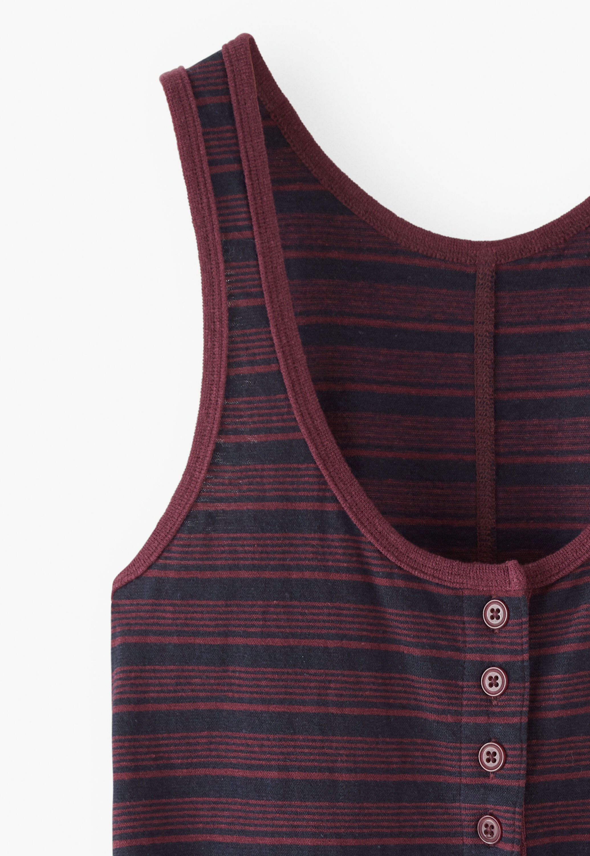 Striped vest