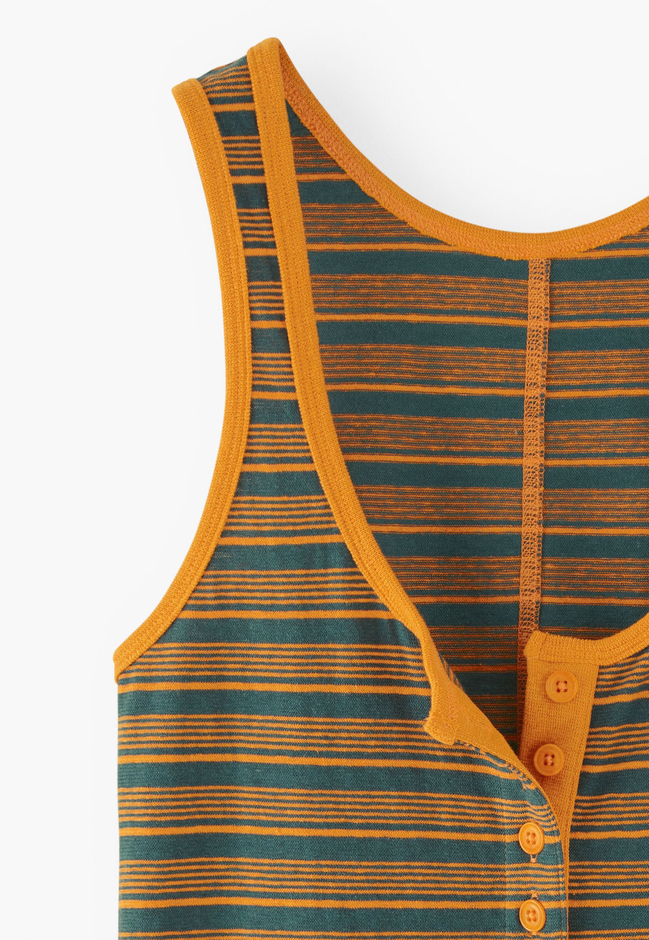 Striped vest