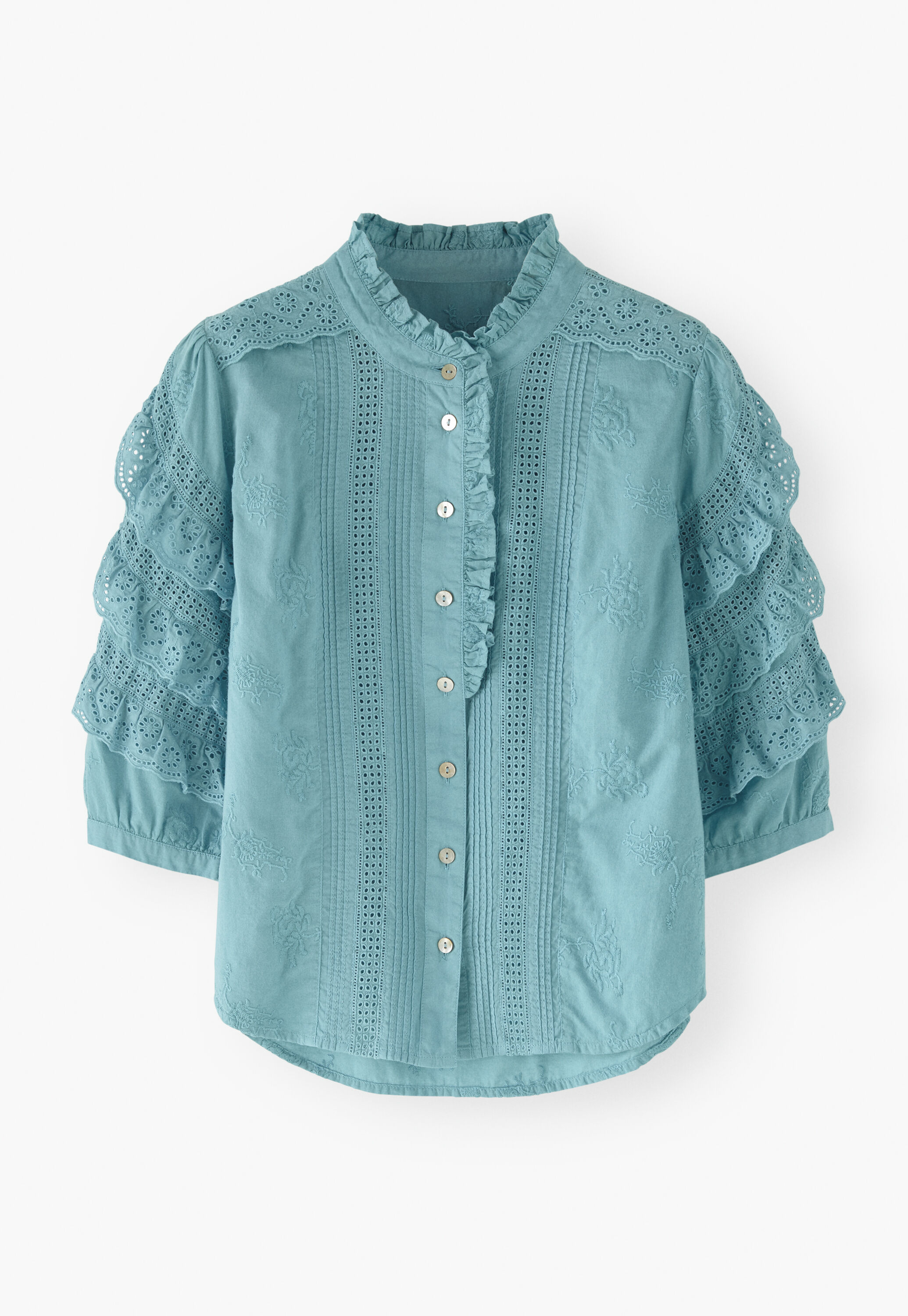 Schiffli blouse