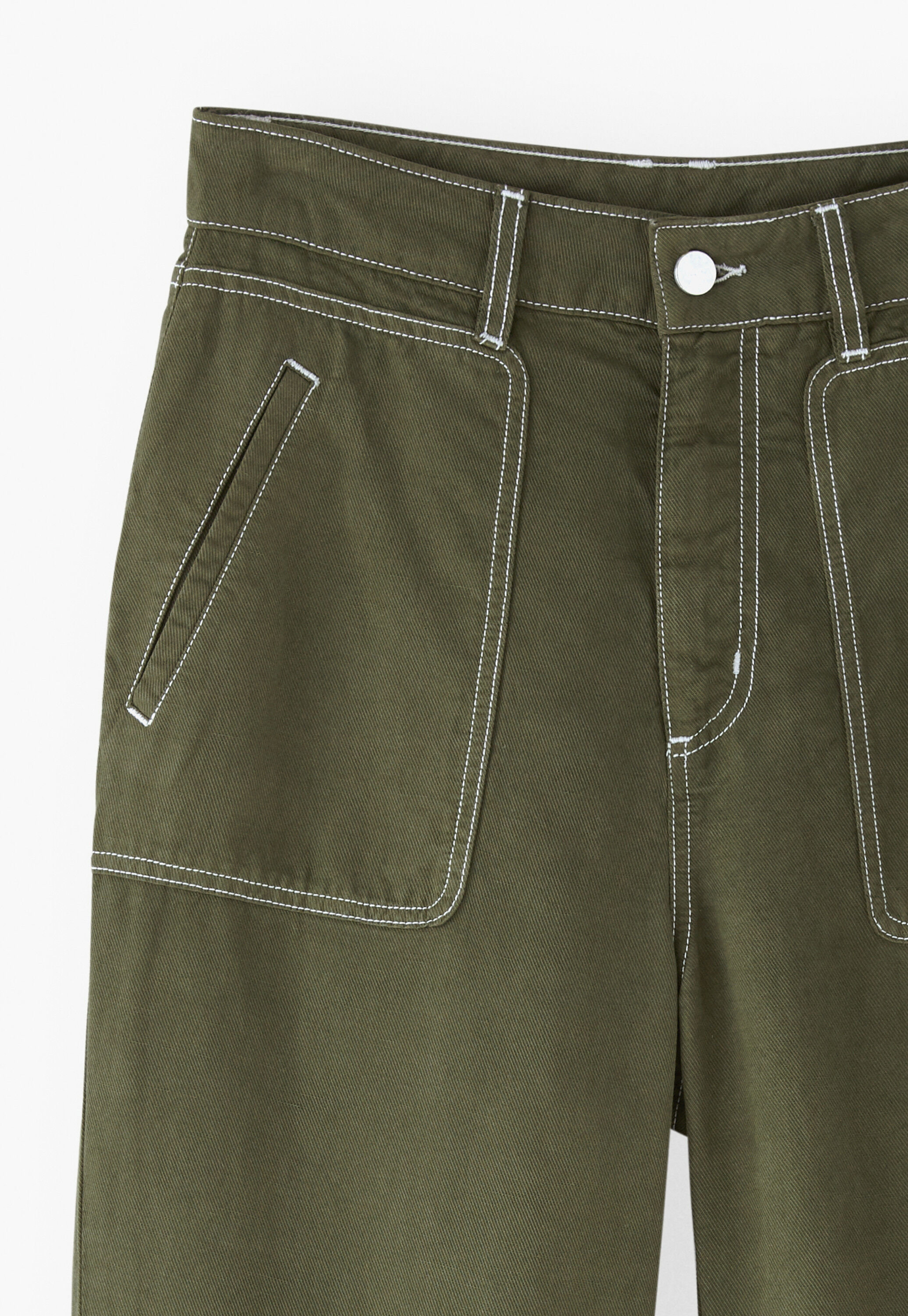 Cropped trousers