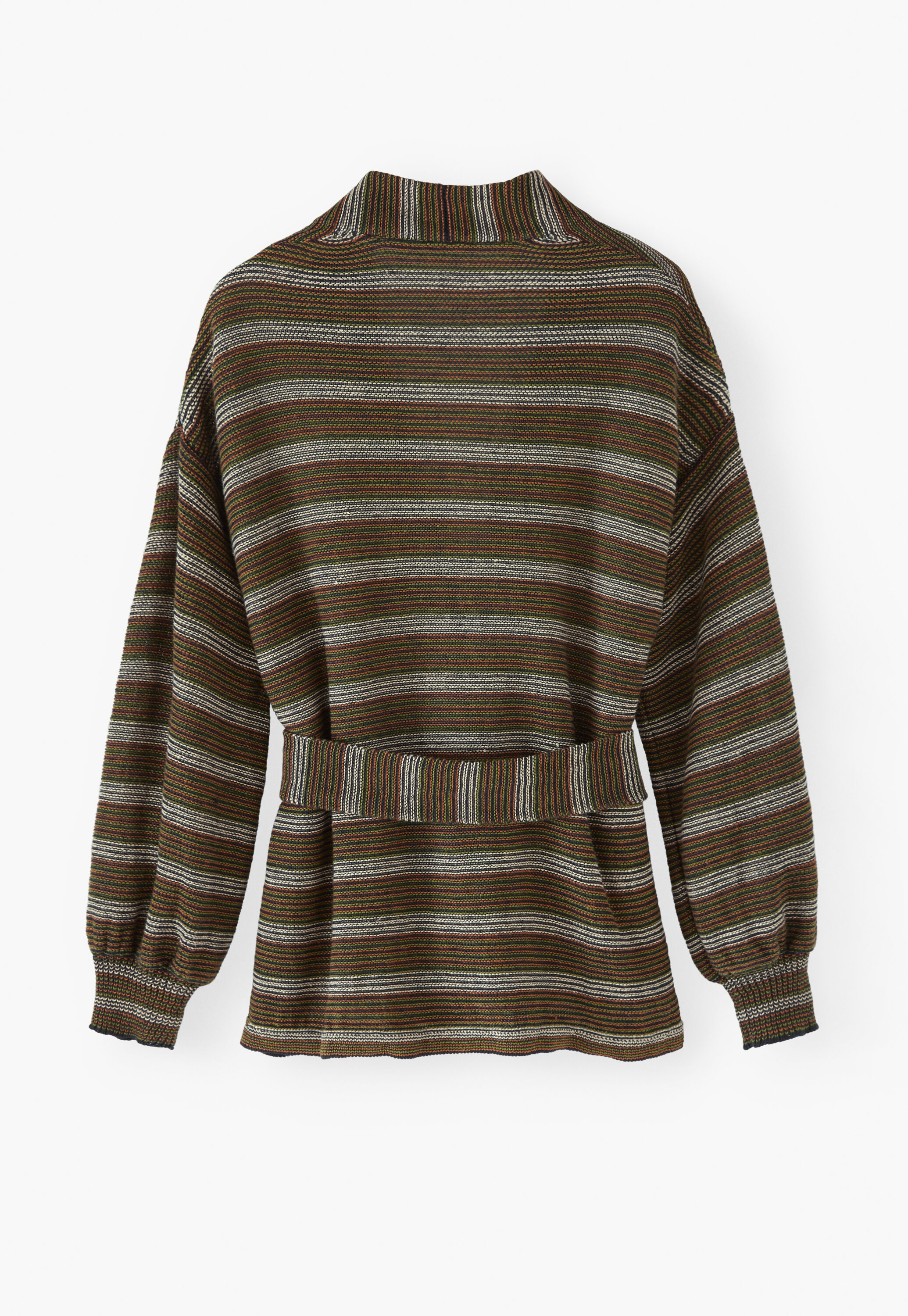 Striped cardigan