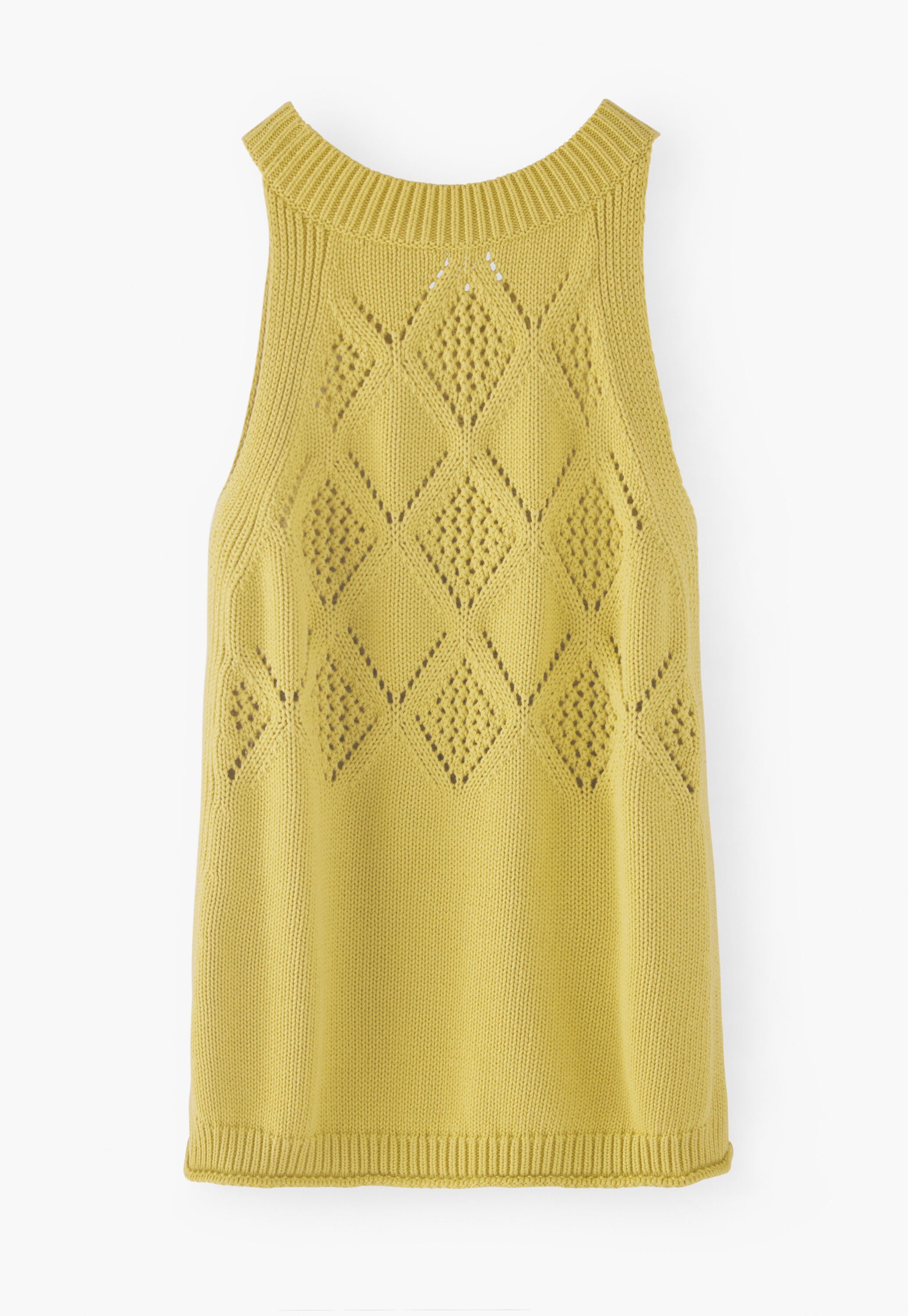 Knitted vest
