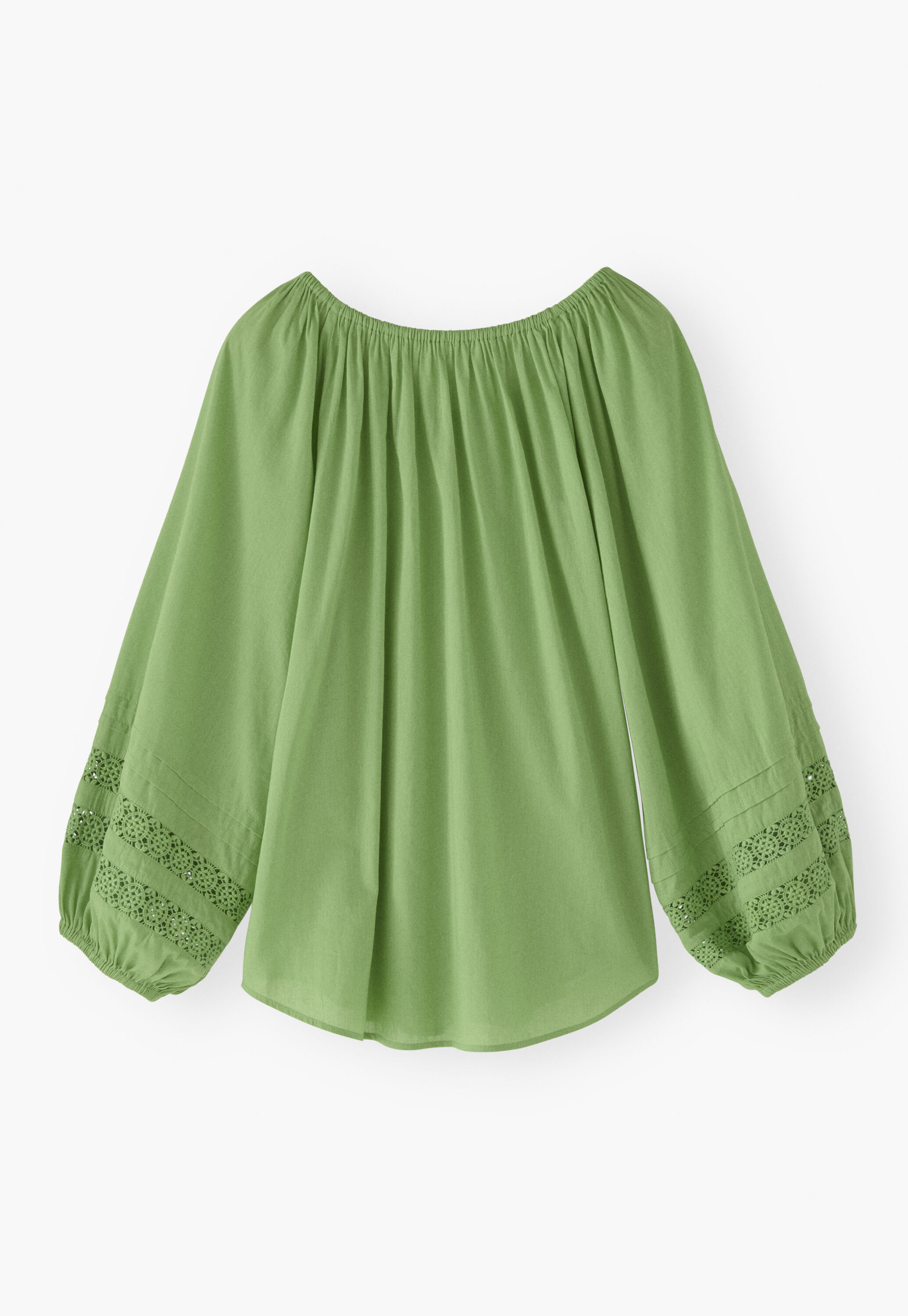 Gathered blouse