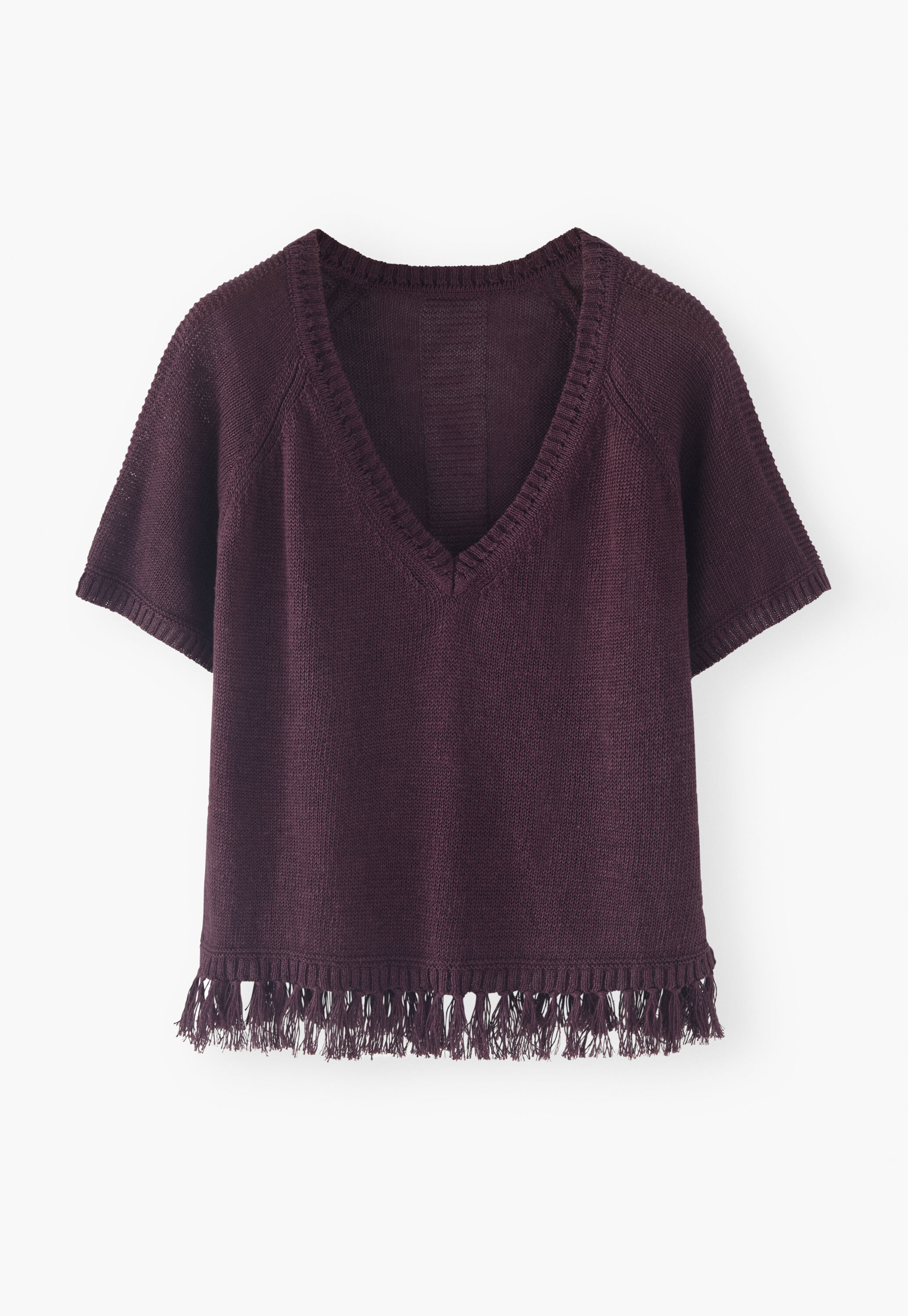 V-neck sweater