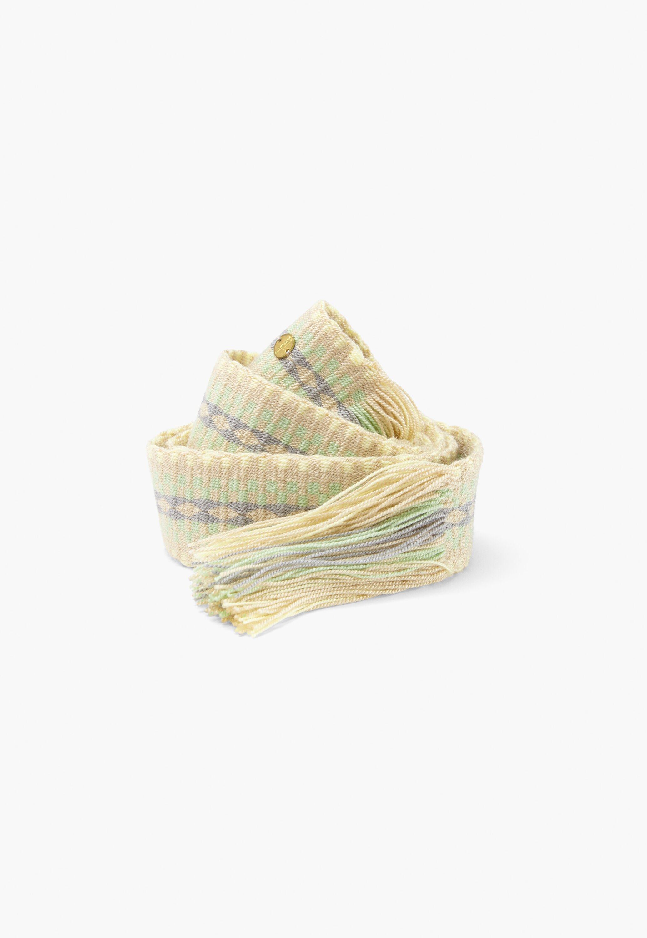 Fringed belt