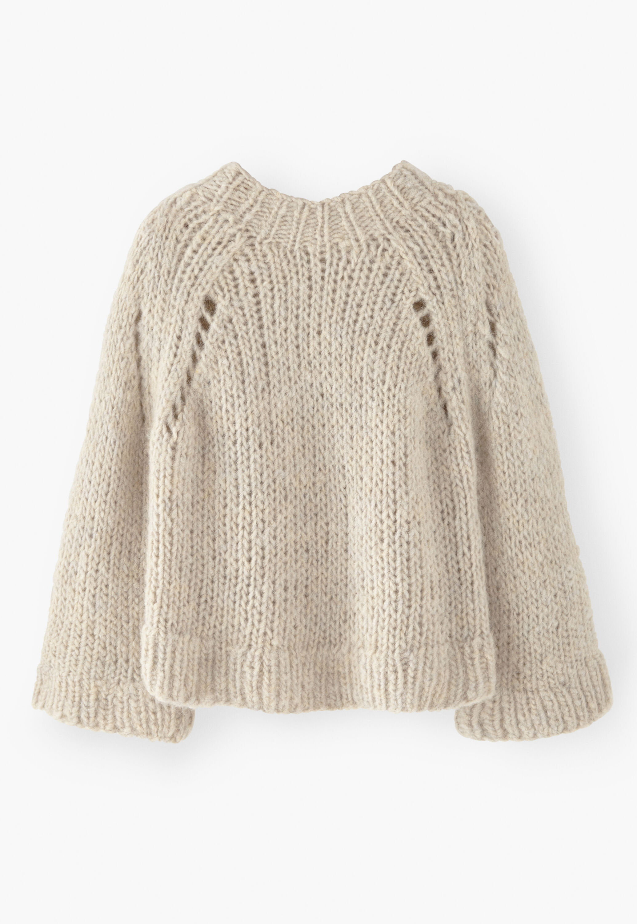 Hand-knit sweater