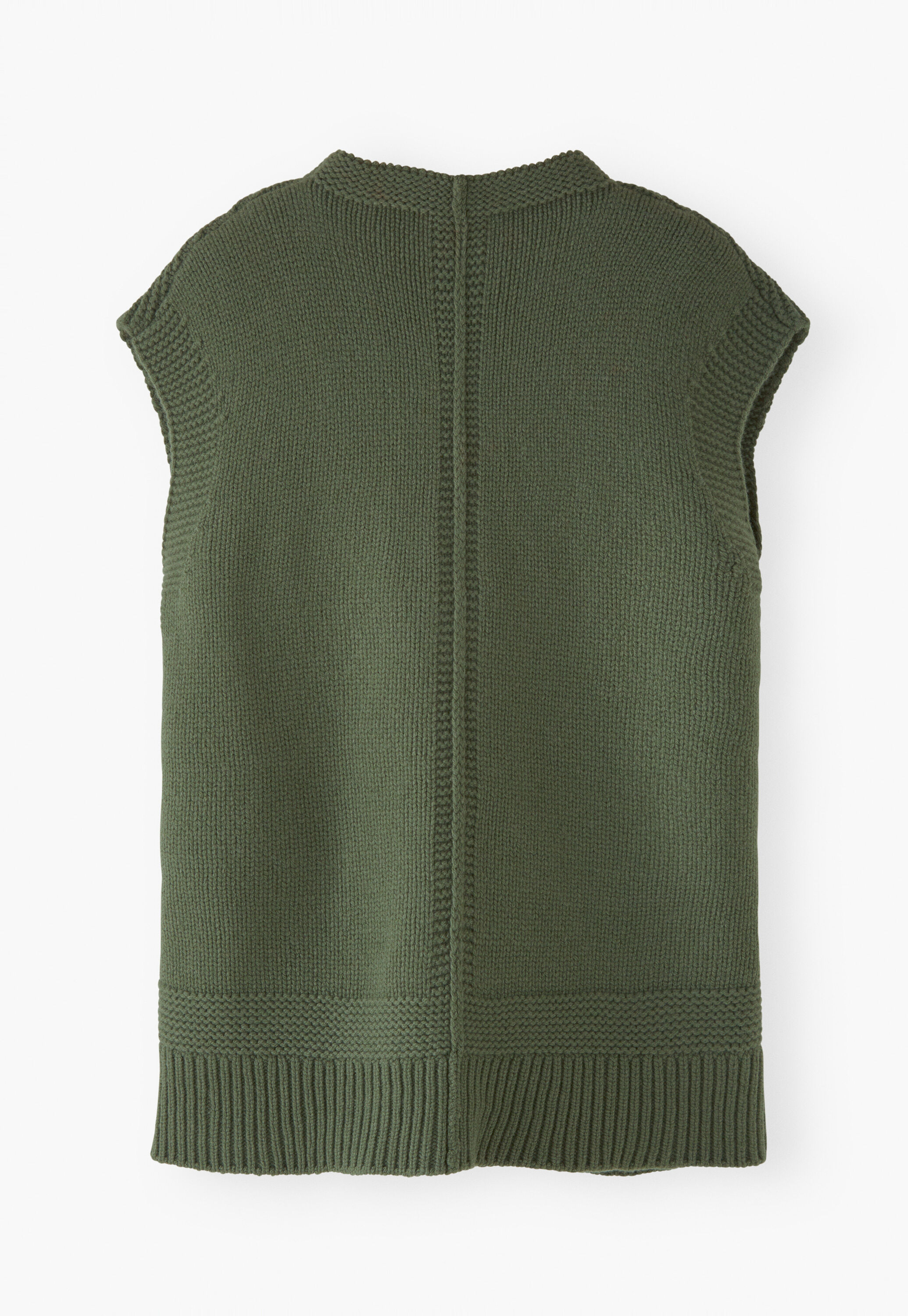 Knitted gilet