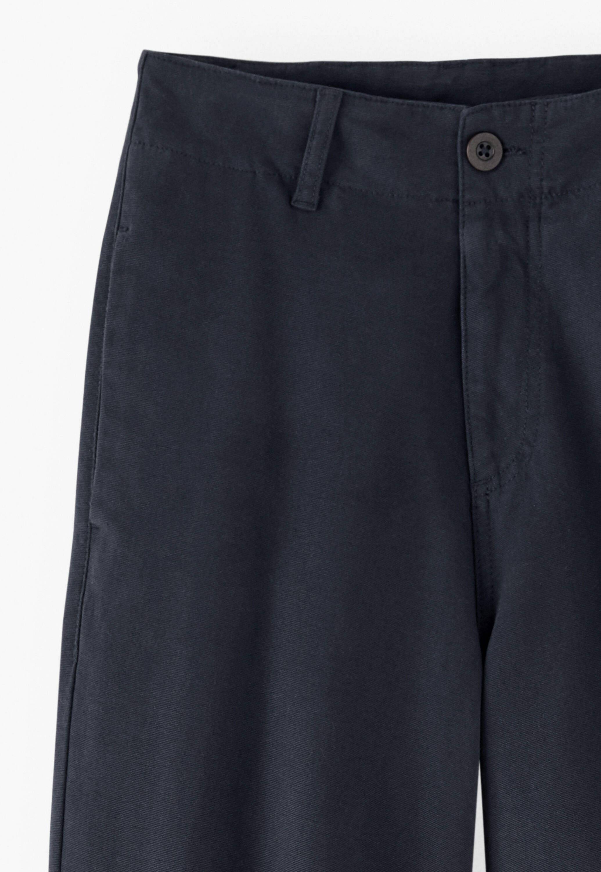 Adjustable-hem trousers