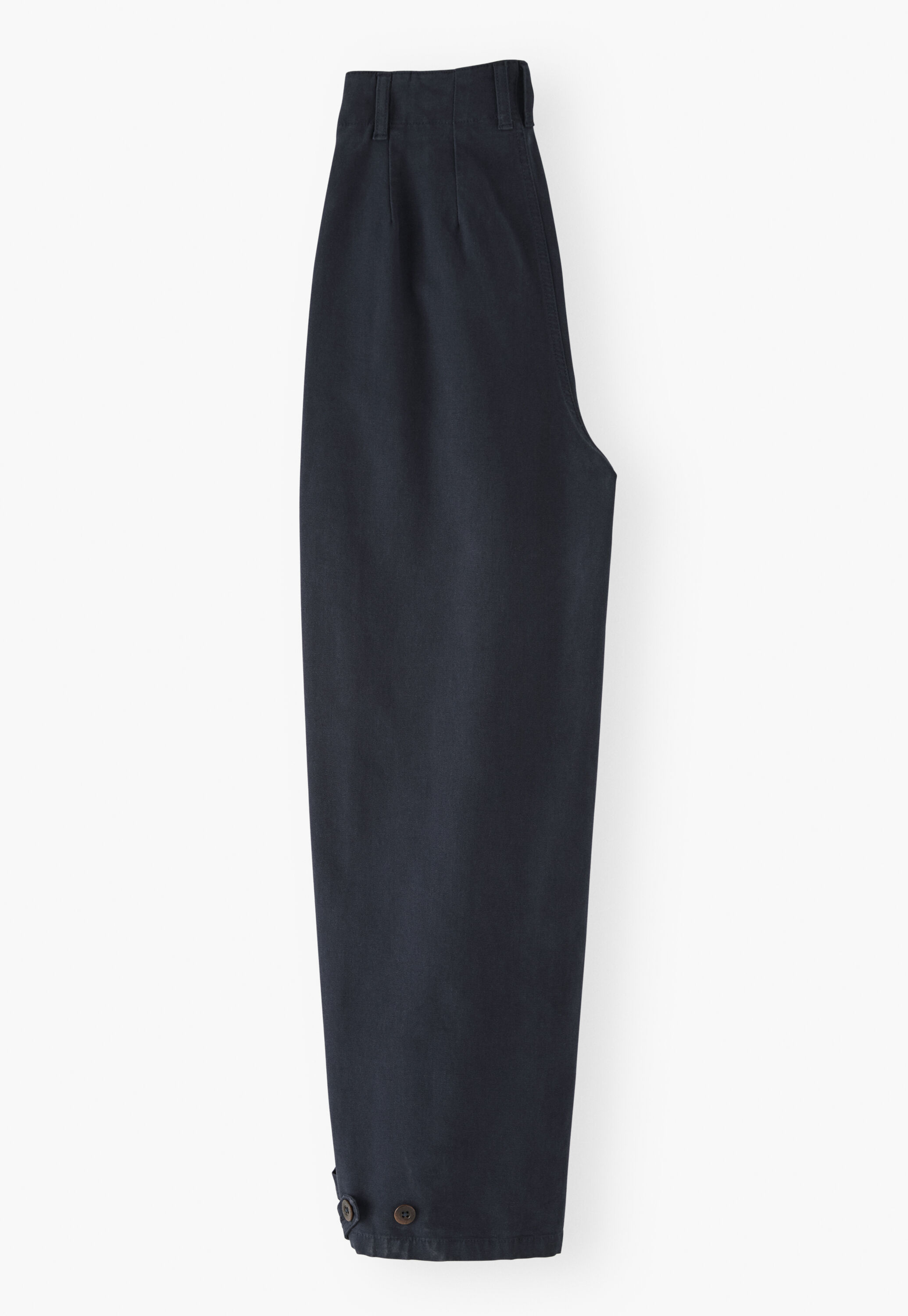 Adjustable-hem trousers