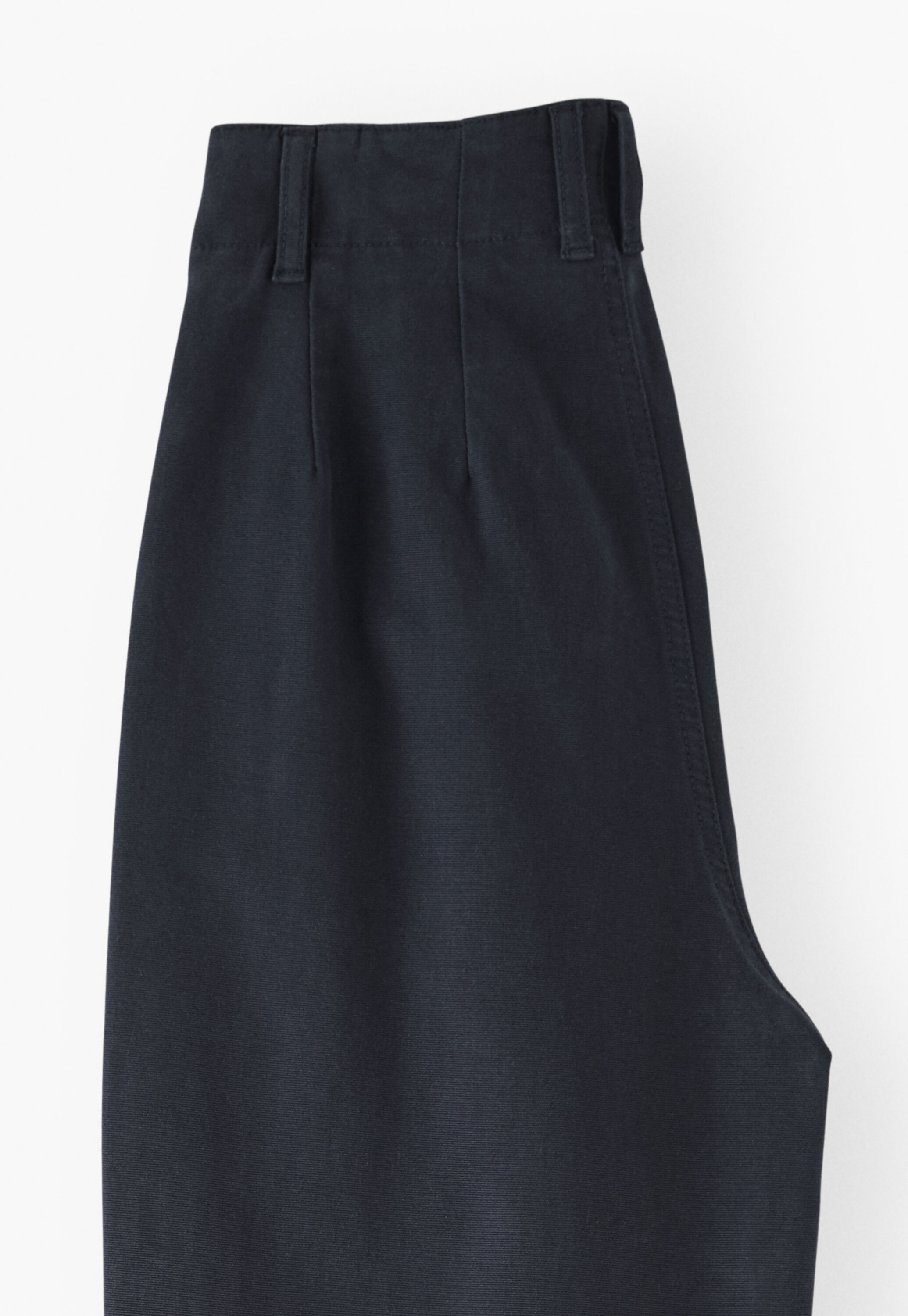 Adjustable-hem trousers