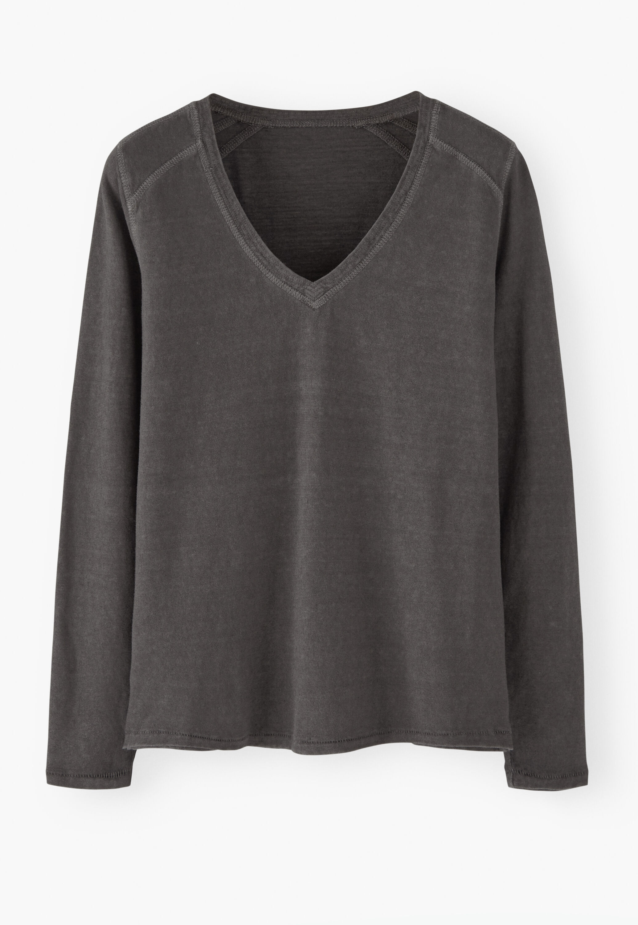 V-neck top
