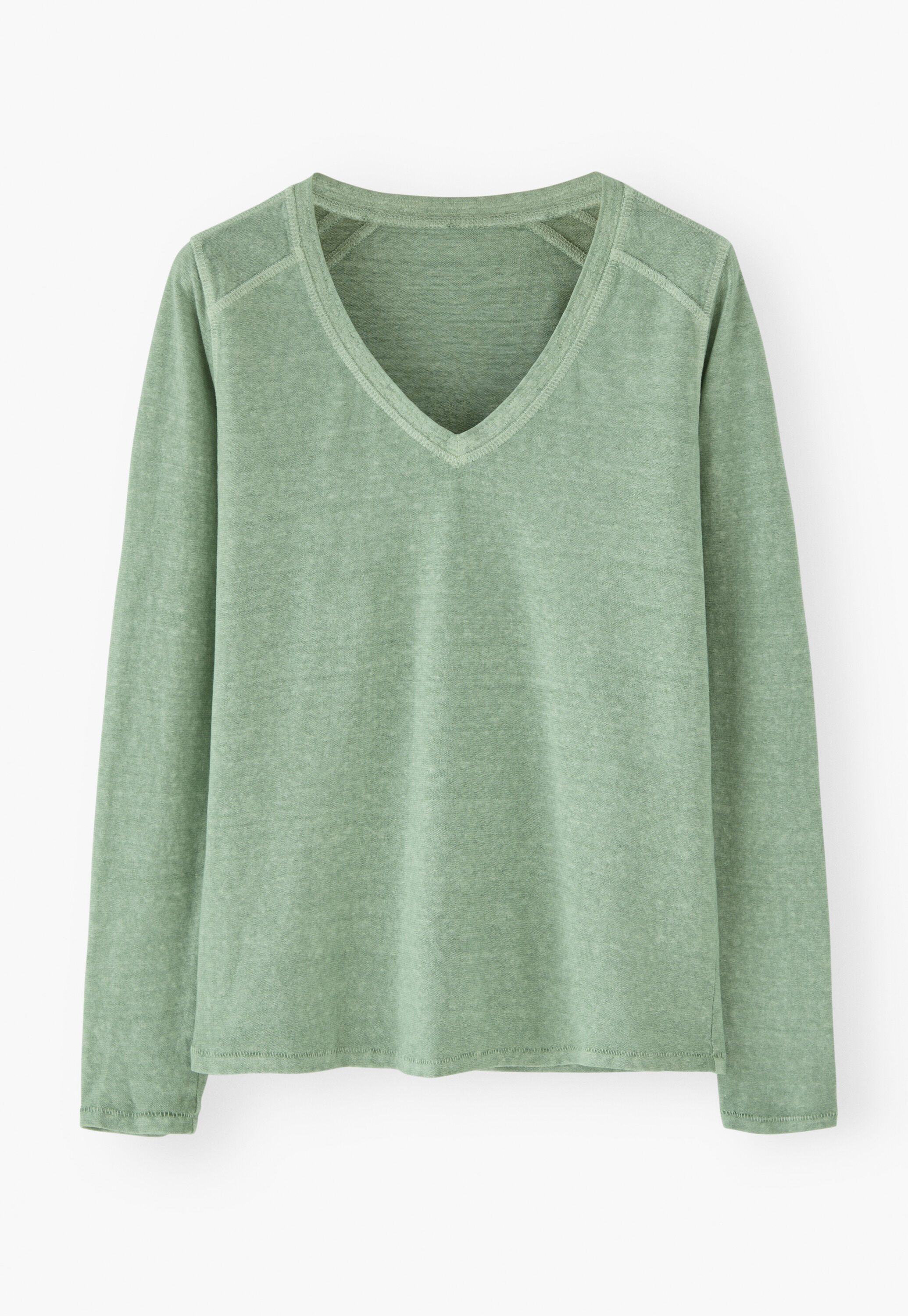 V-neck top