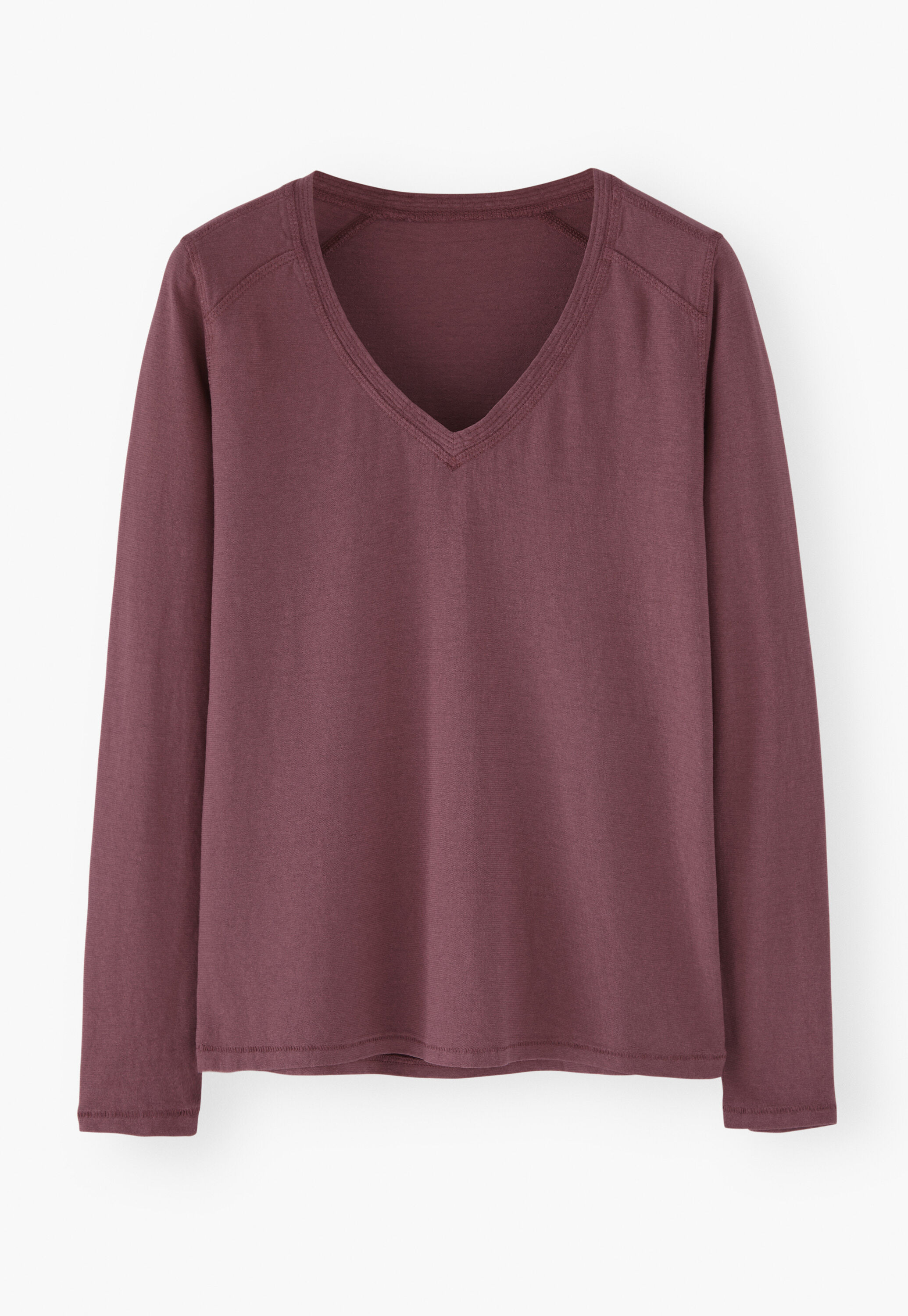 V-neck top