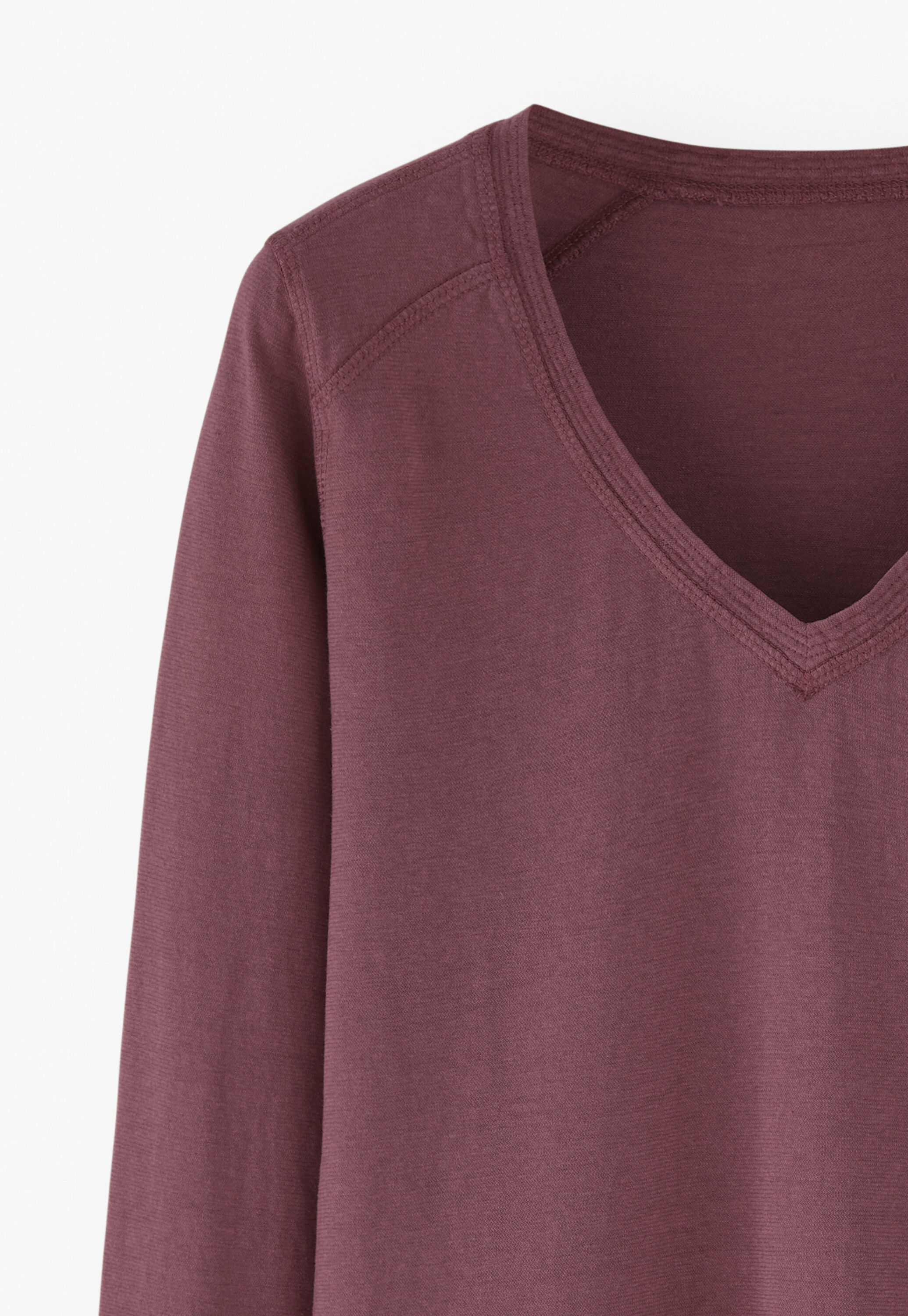 V-neck top