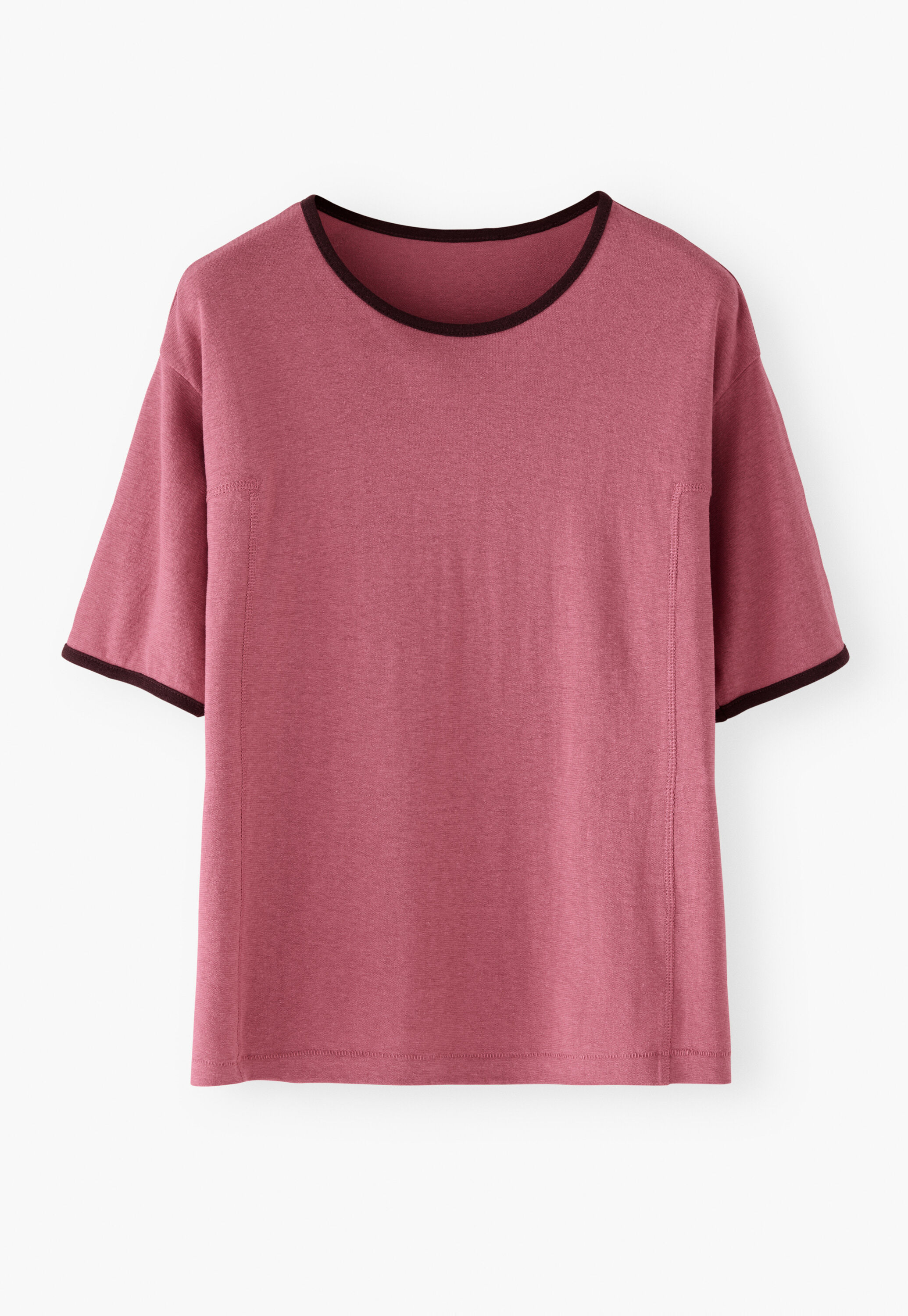 Jersey T-shirt, Dusty rose, large