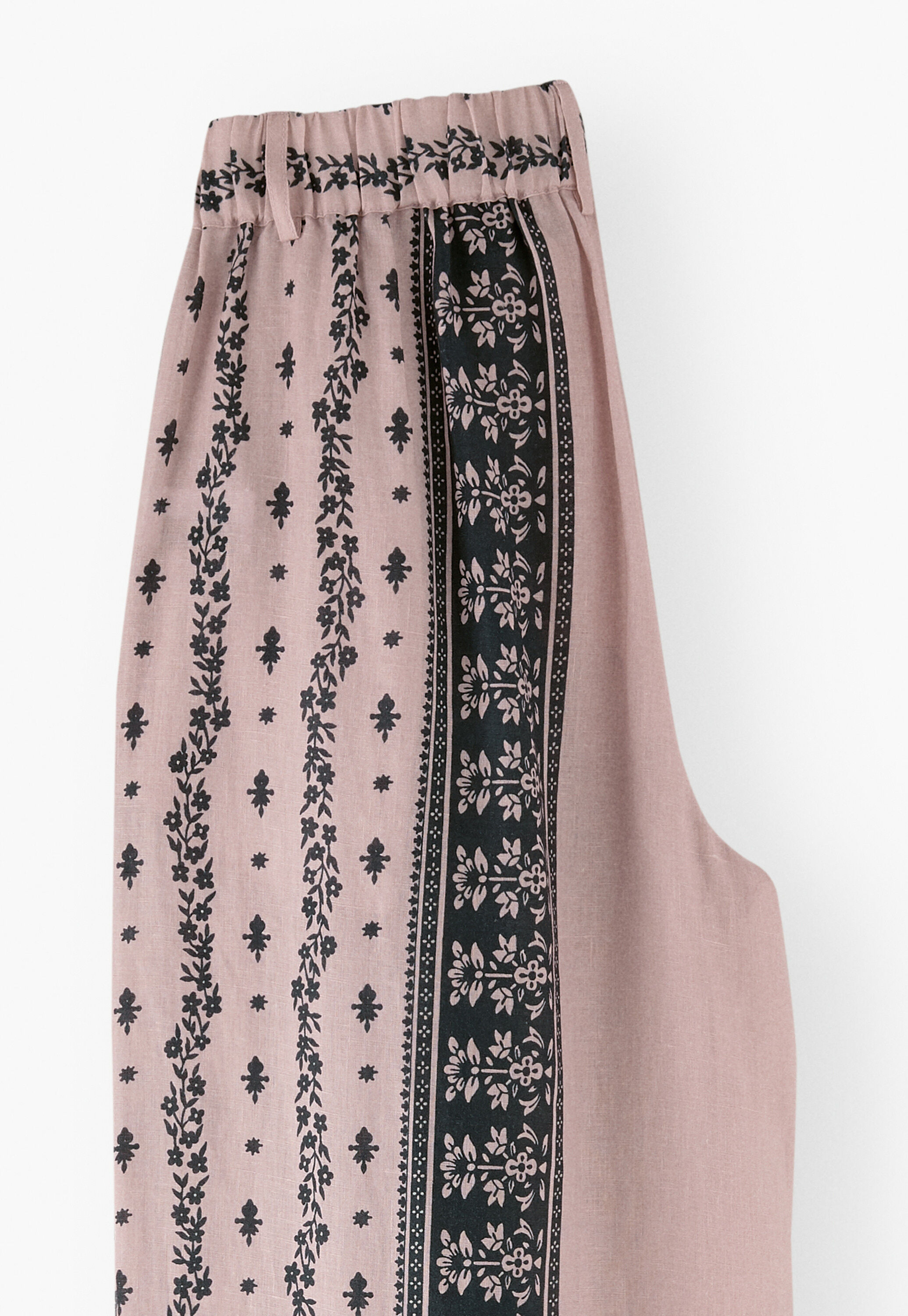 Printed trousers