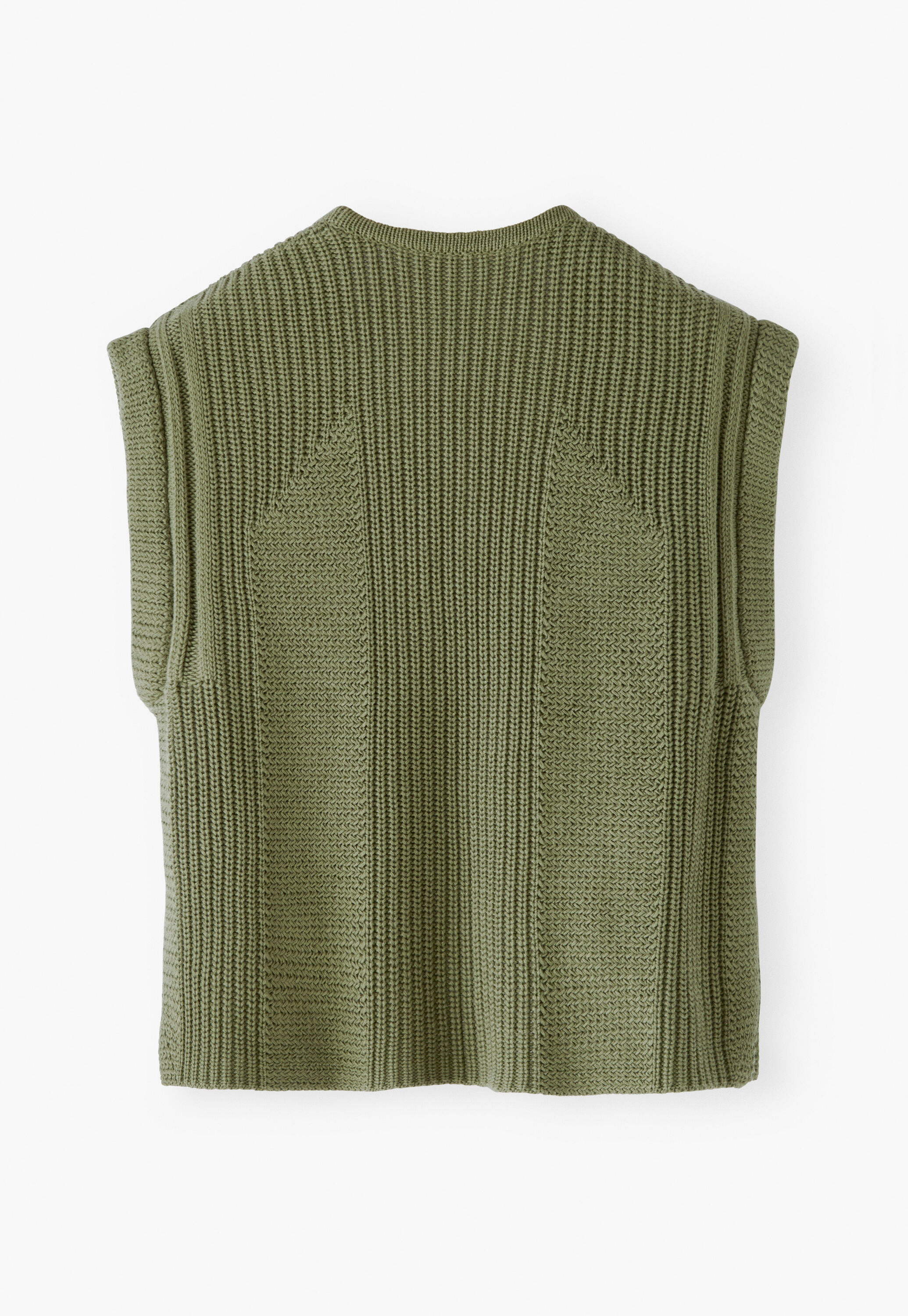 Knitted gilet
