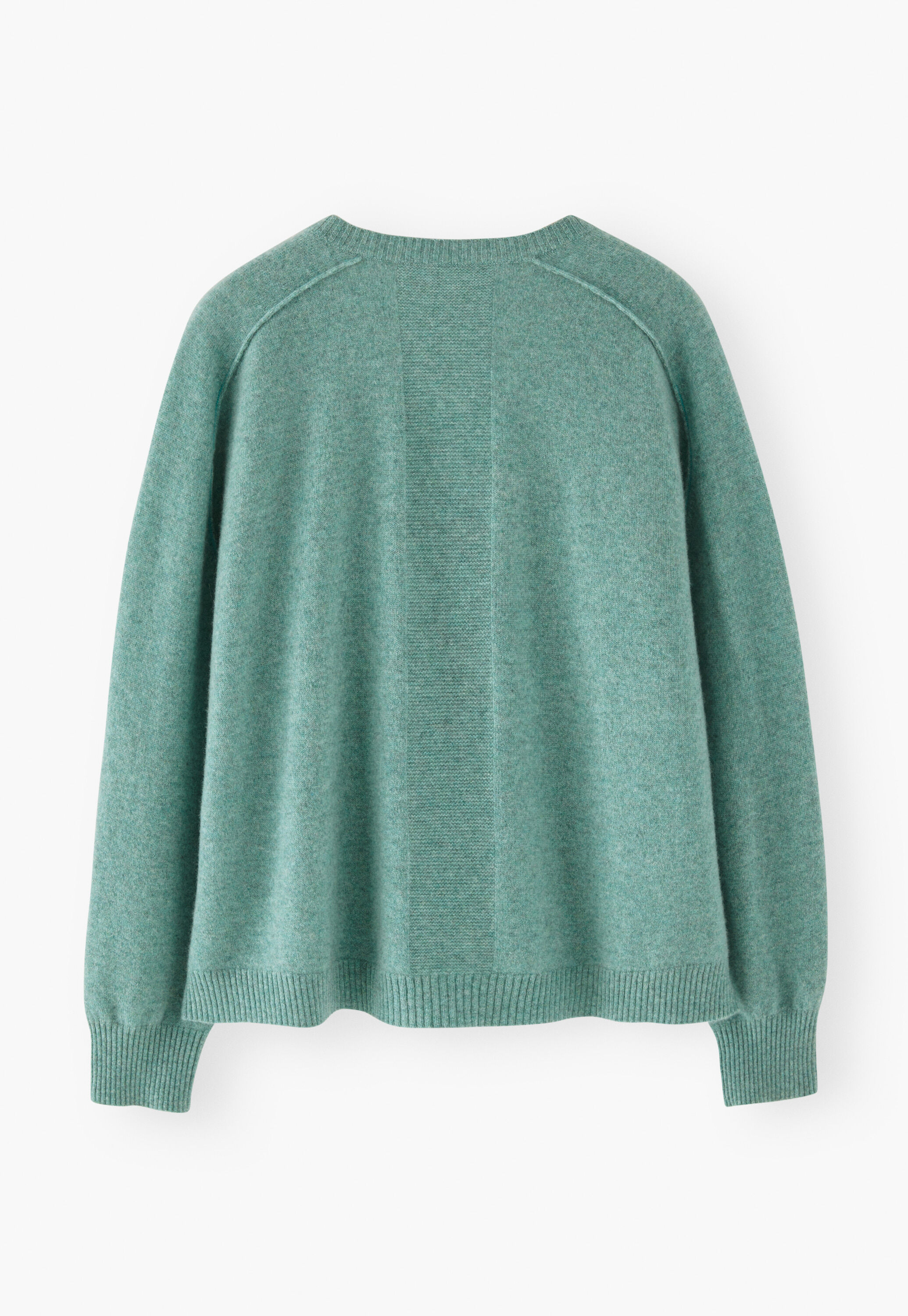 V-neck sweater, Seafoam teal, large