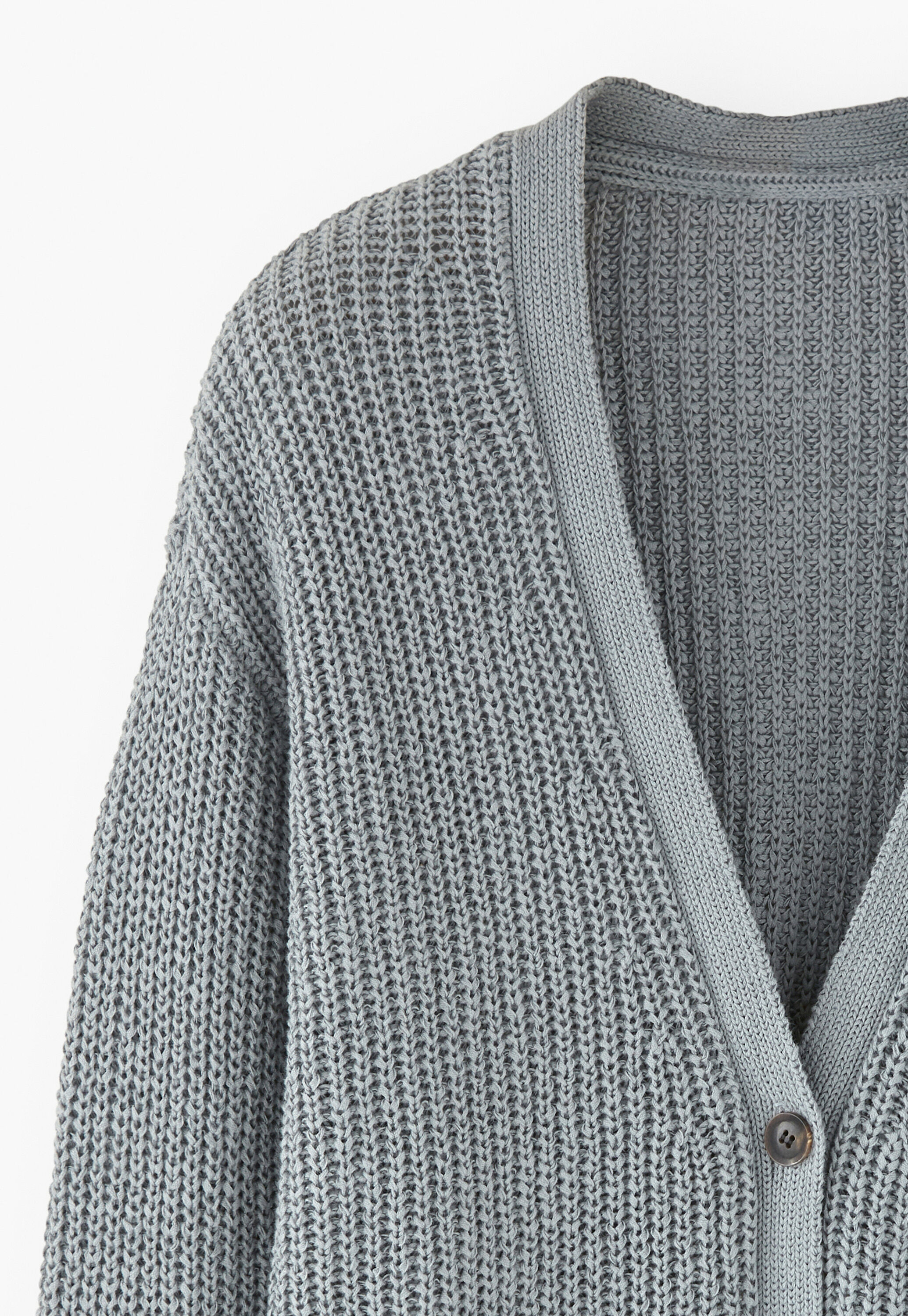 V-neck cardigan