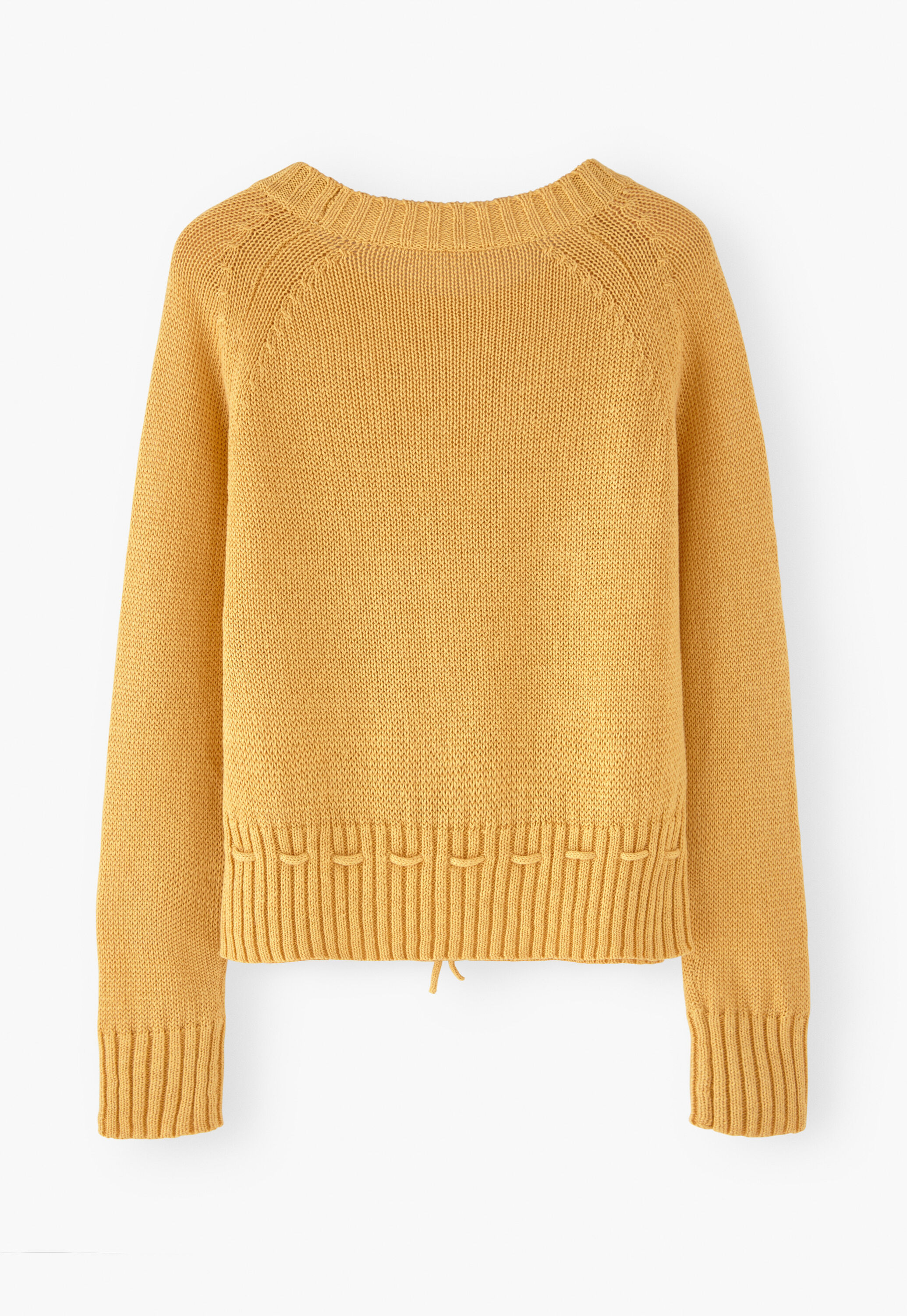 Drawstring sweater