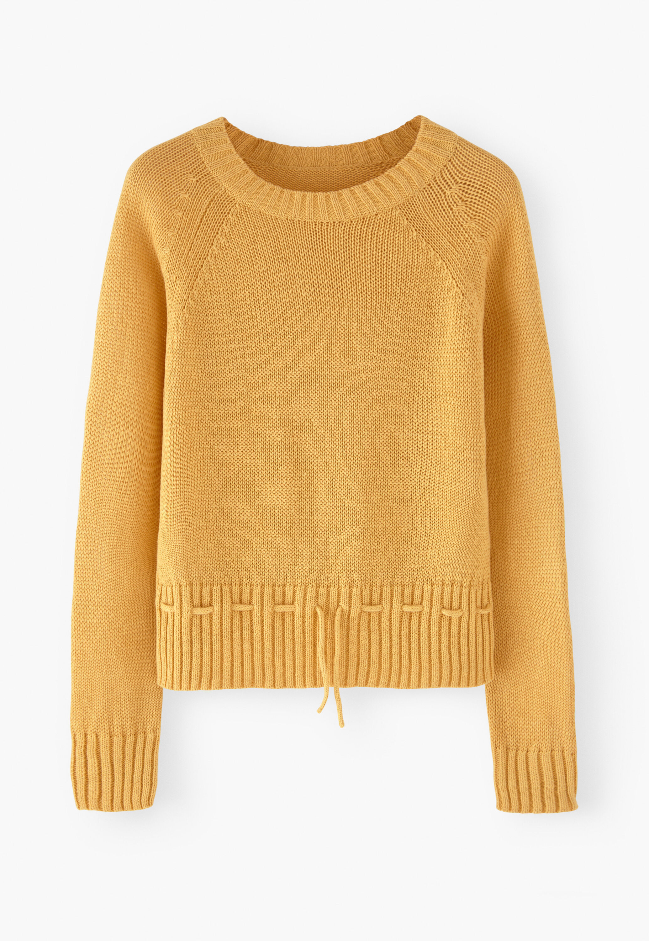 Drawstring sweater